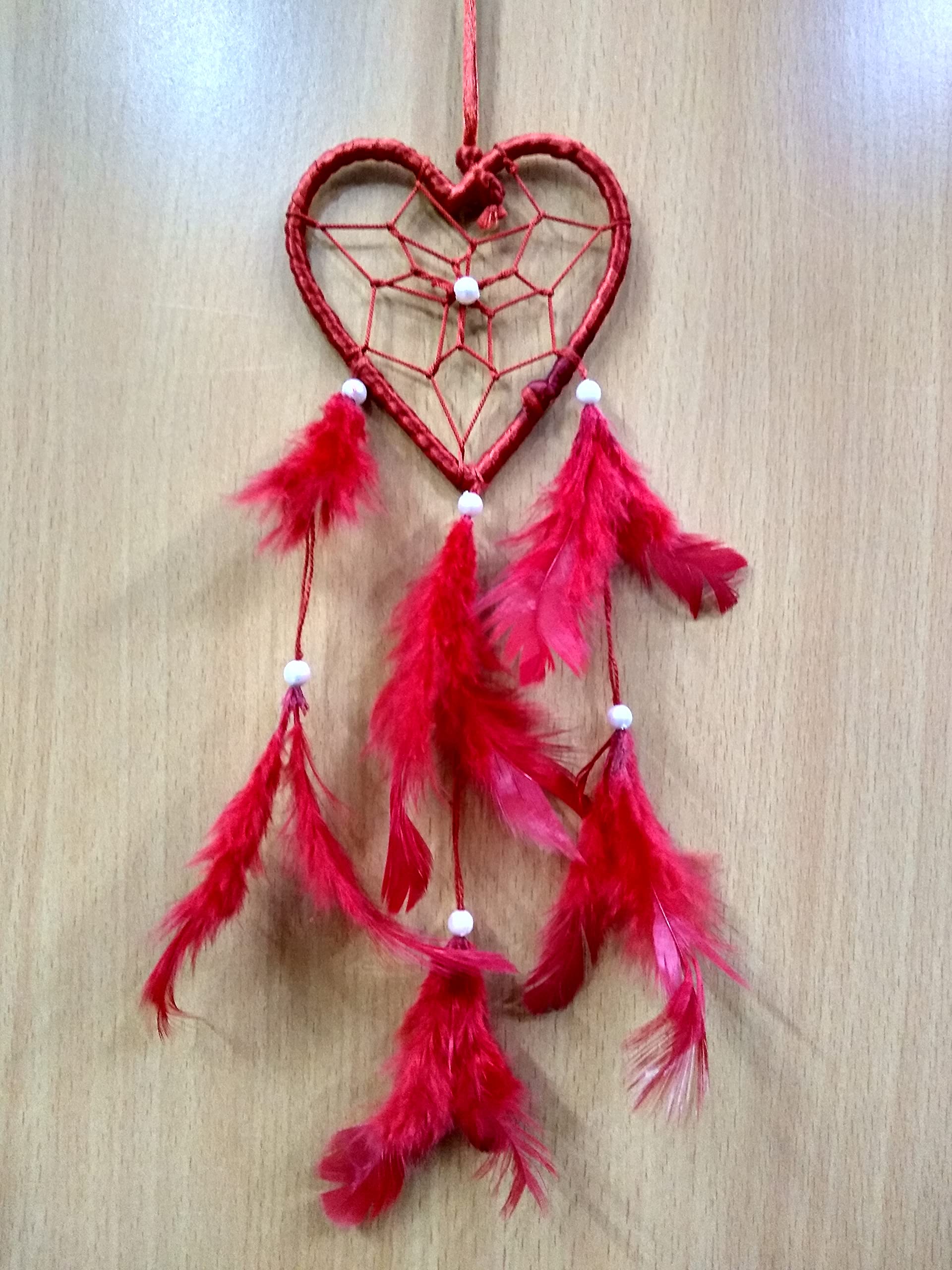 Handmade Dream Catchers Wall Decor - Boho Feather Hanging Ornament for Bedroom, Nursery, Home & Car (3
