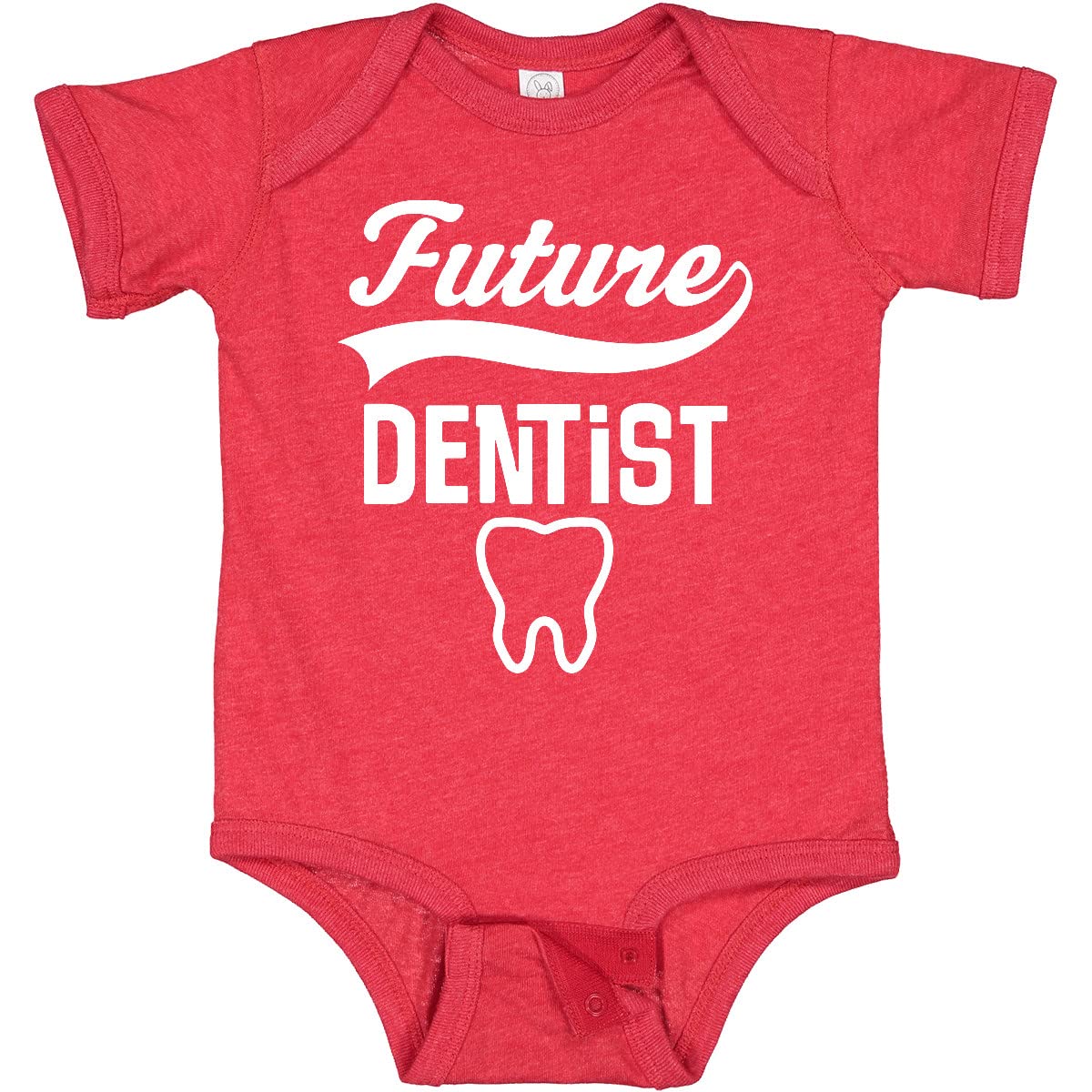 Inktastic Future Dentist Baby Bodysuit - Cute Infant Onesie for Dentist-Themed Outfits | Perfect for Baby Showers, Photoshoots & First Dentist Visits