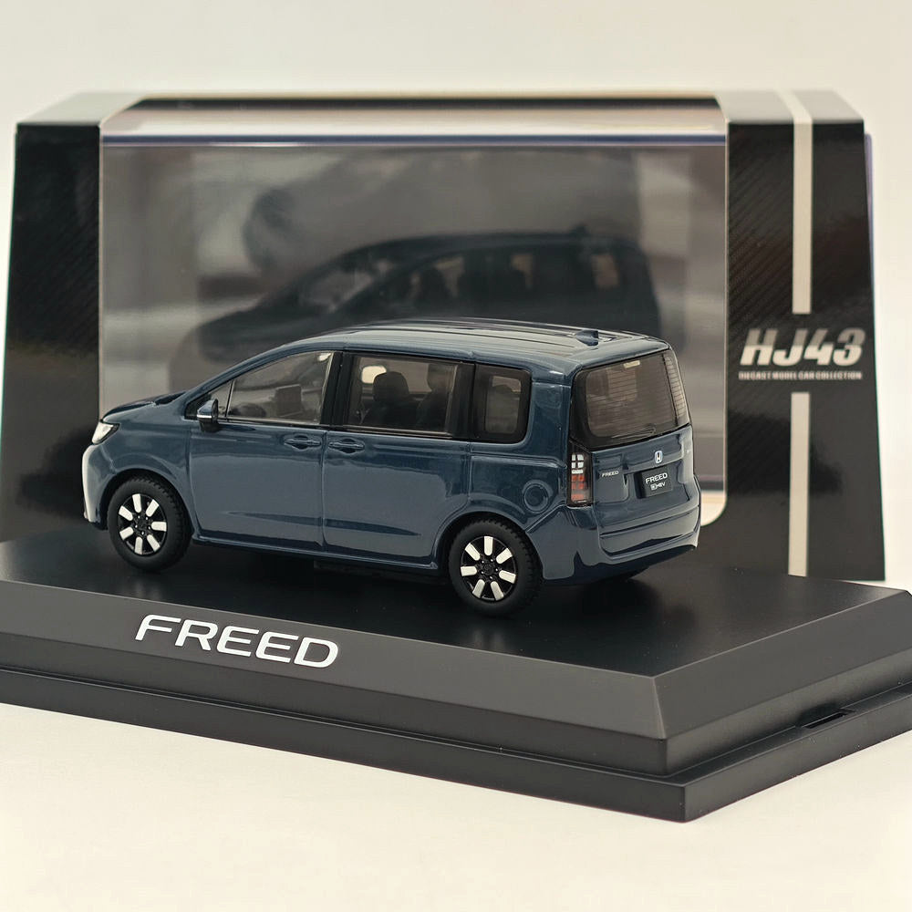 1/43 Scale Honda FREED Seabed Blue Pearl Diecast Model Car - Hobby Japan HJ431009SB - Collectible Miniature Vehicle for Display & Gifts