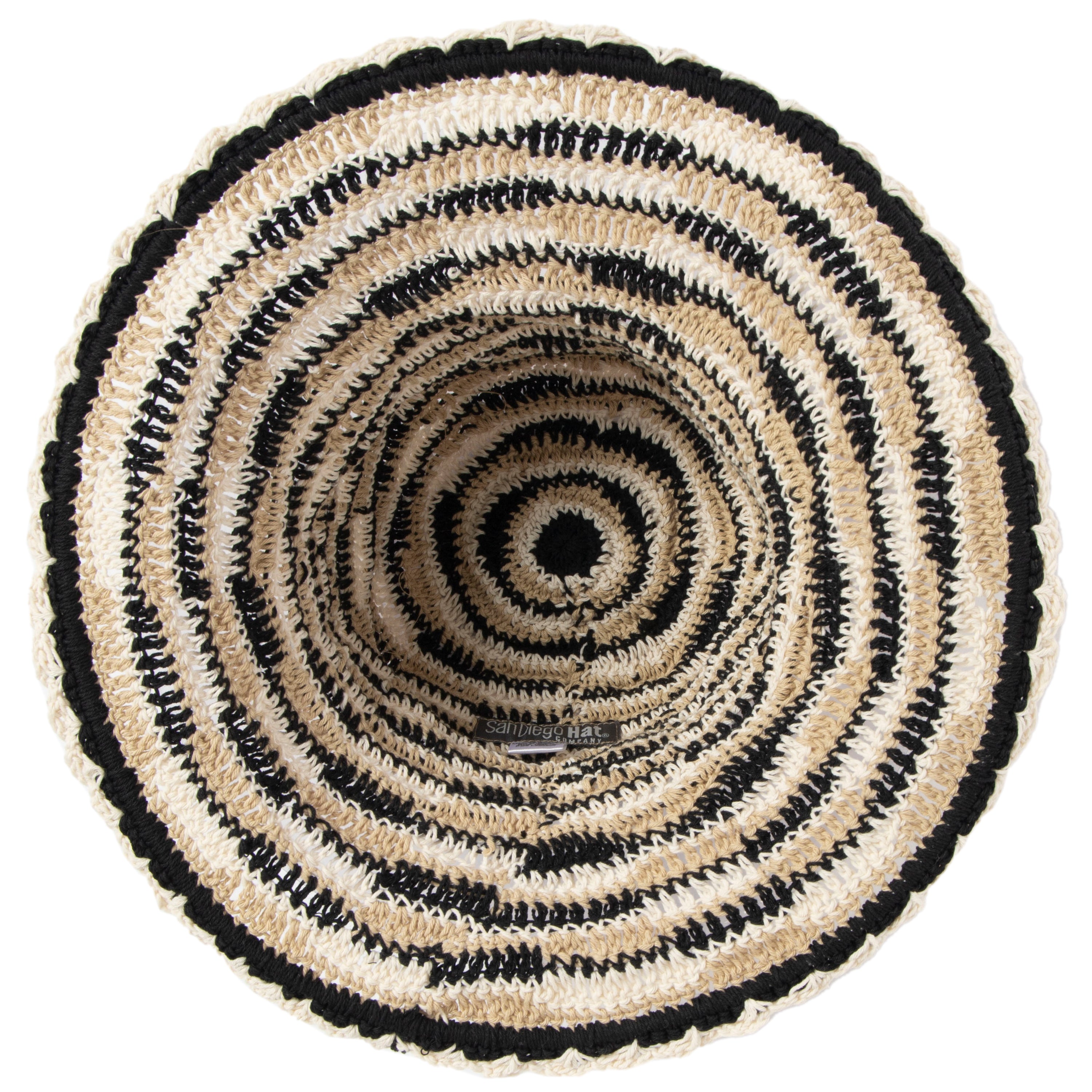 Heather Pattern Women's Crocheted Brim Hat - Stylish Knit Beanie for Winter Fashion & Outdoor Activities