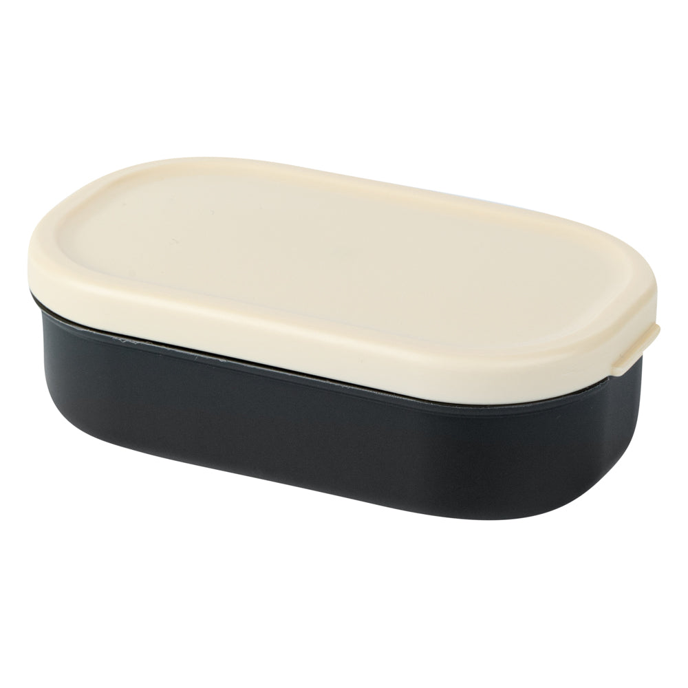 Bento Tek 41oz Wood Grain & Black Buddha Lunch Box with Utensils & Sauce Cup - 7.25