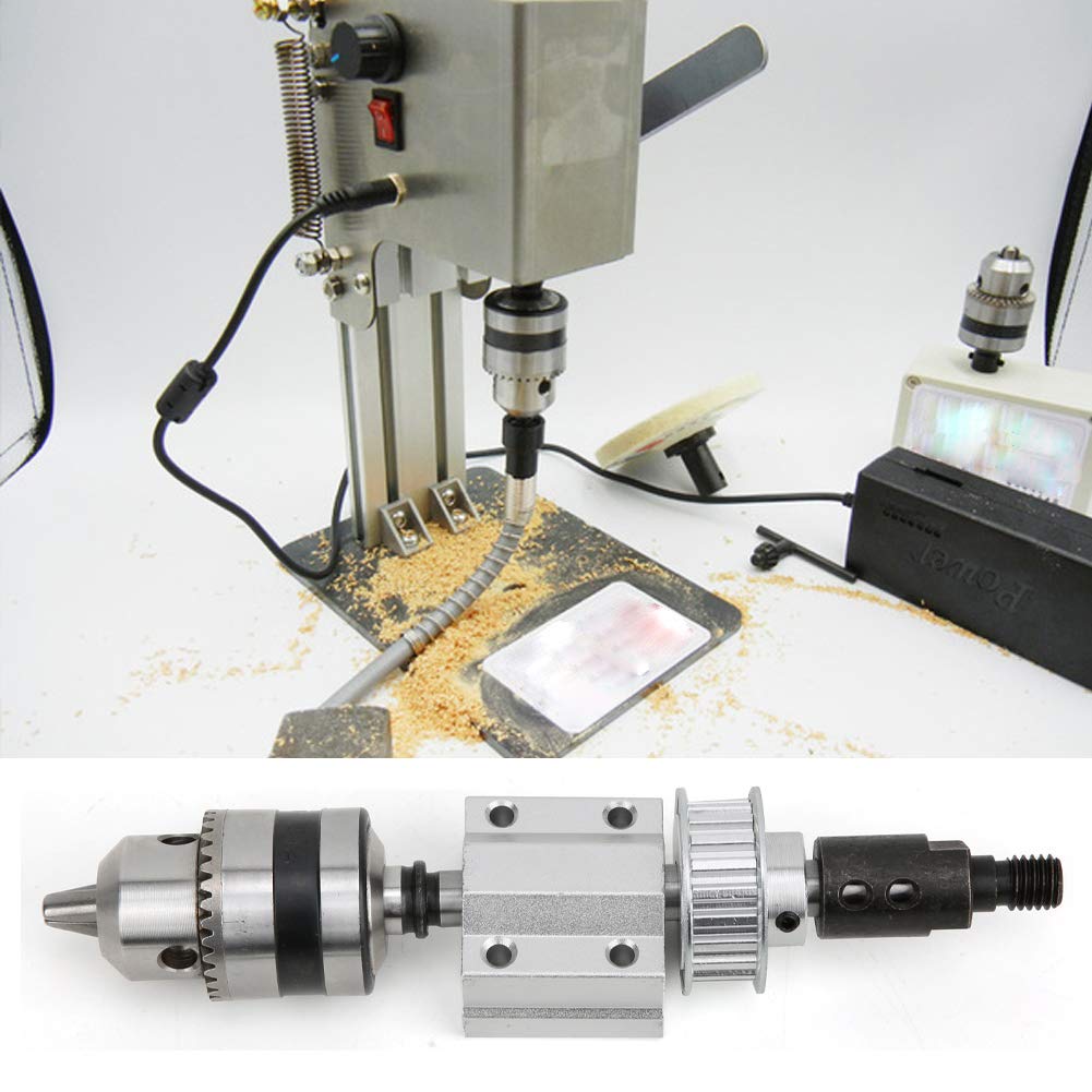 Stable Table Drill Workbench Tool - Adjustable Bench Drill for Woodworking, Metal Cutting & Mechanical Repair | Perfect for DIY Projects & Workshop Use