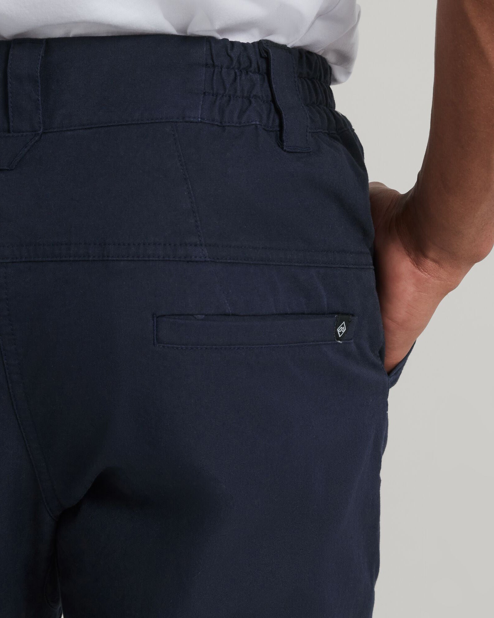 Men's Vander Pants - Comfortable Slim Fit Casual Trousers in Midnight Navy | Perfect for Office, Travel & Everyday Wear