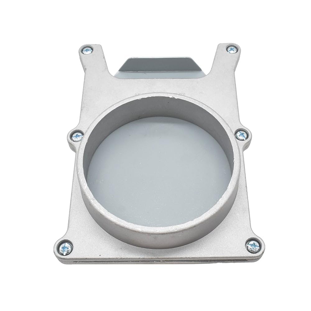 5-Inch Aluminum Blast Gate for Dust Collection System - Heavy Duty HVAC & Woodworking Dust Collector Valve - Perfect for Workshop, Garage, and Industrial Vacuum Applications