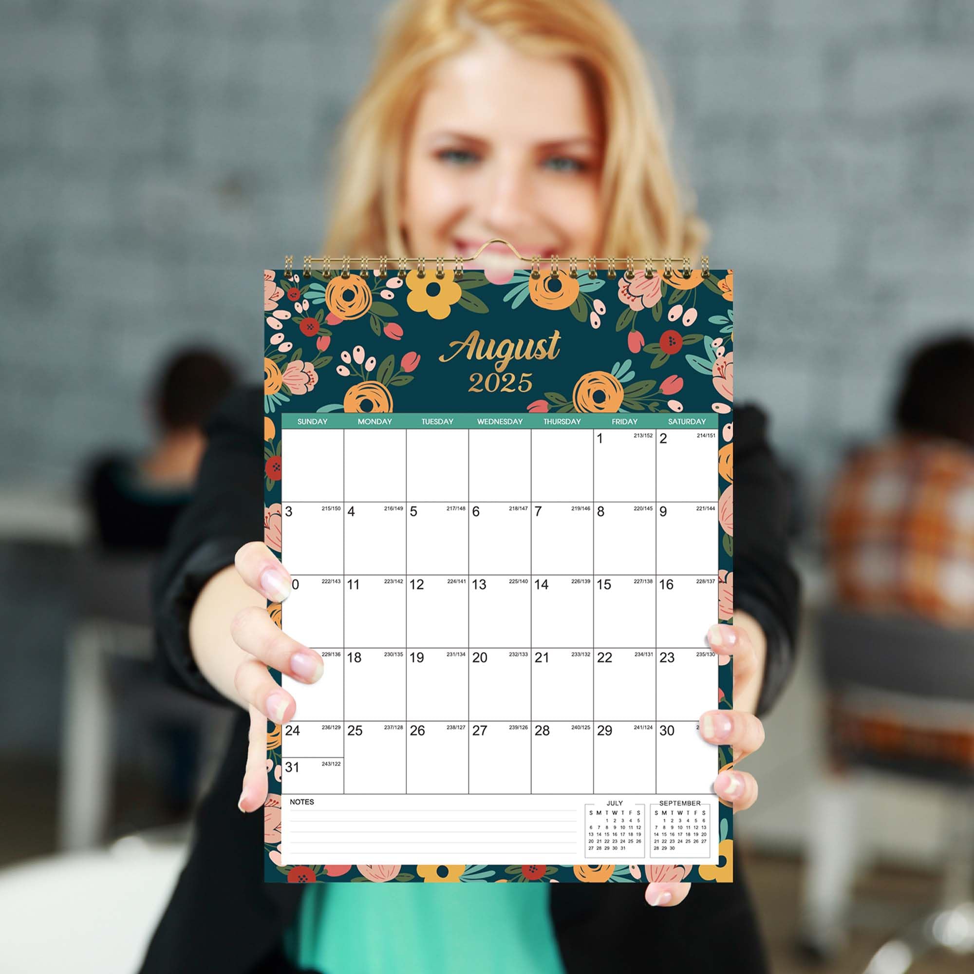 2025-2026 Wall Calendar | 18-Month Planner from July 2025 to December 2026 | 8.5