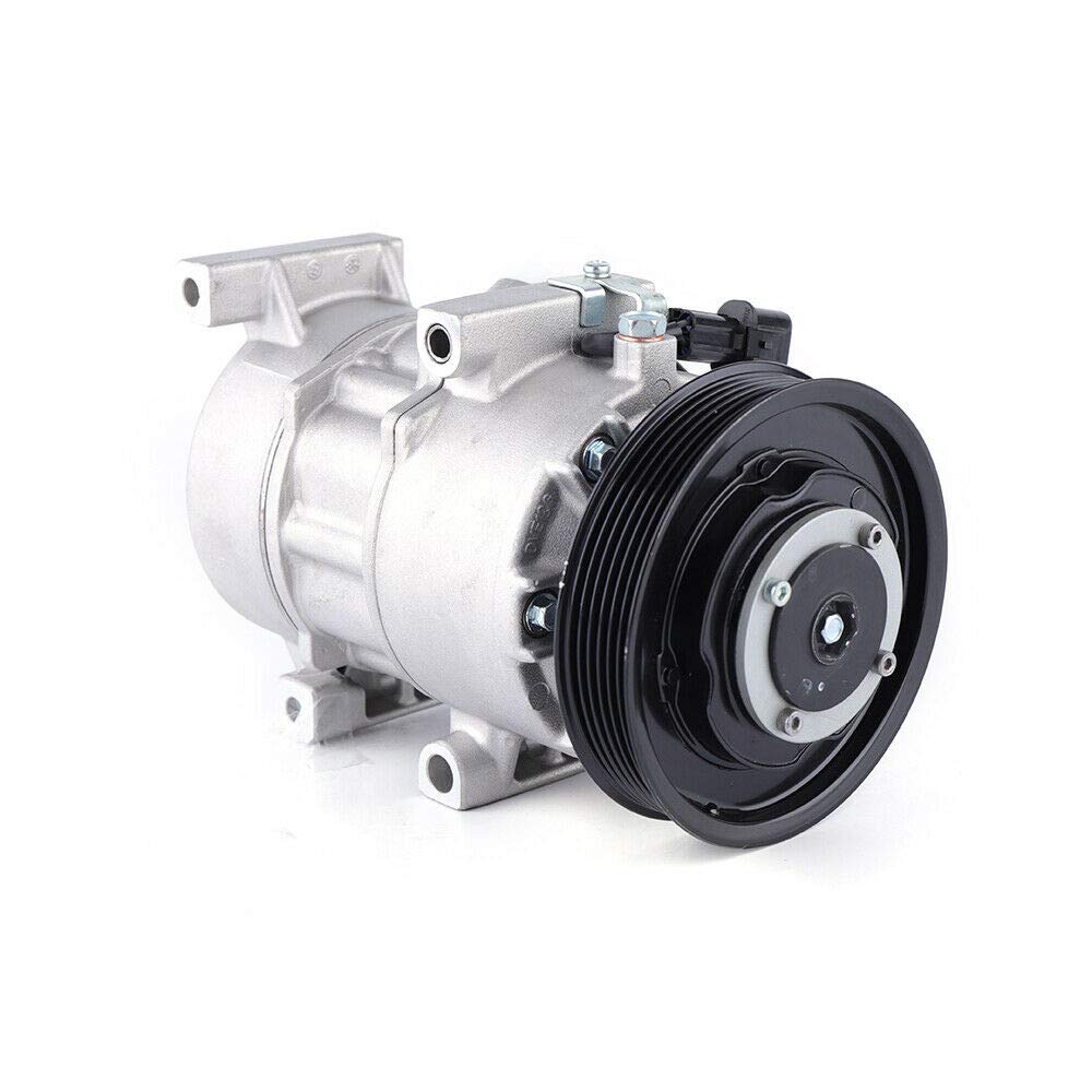 Kia Rio 1.6L AC Compressor with Clutch 178324 - Replacement Air Conditioner Compressor for 2012-2015 Models | Perfect for Summer Cooling & Car AC Repair