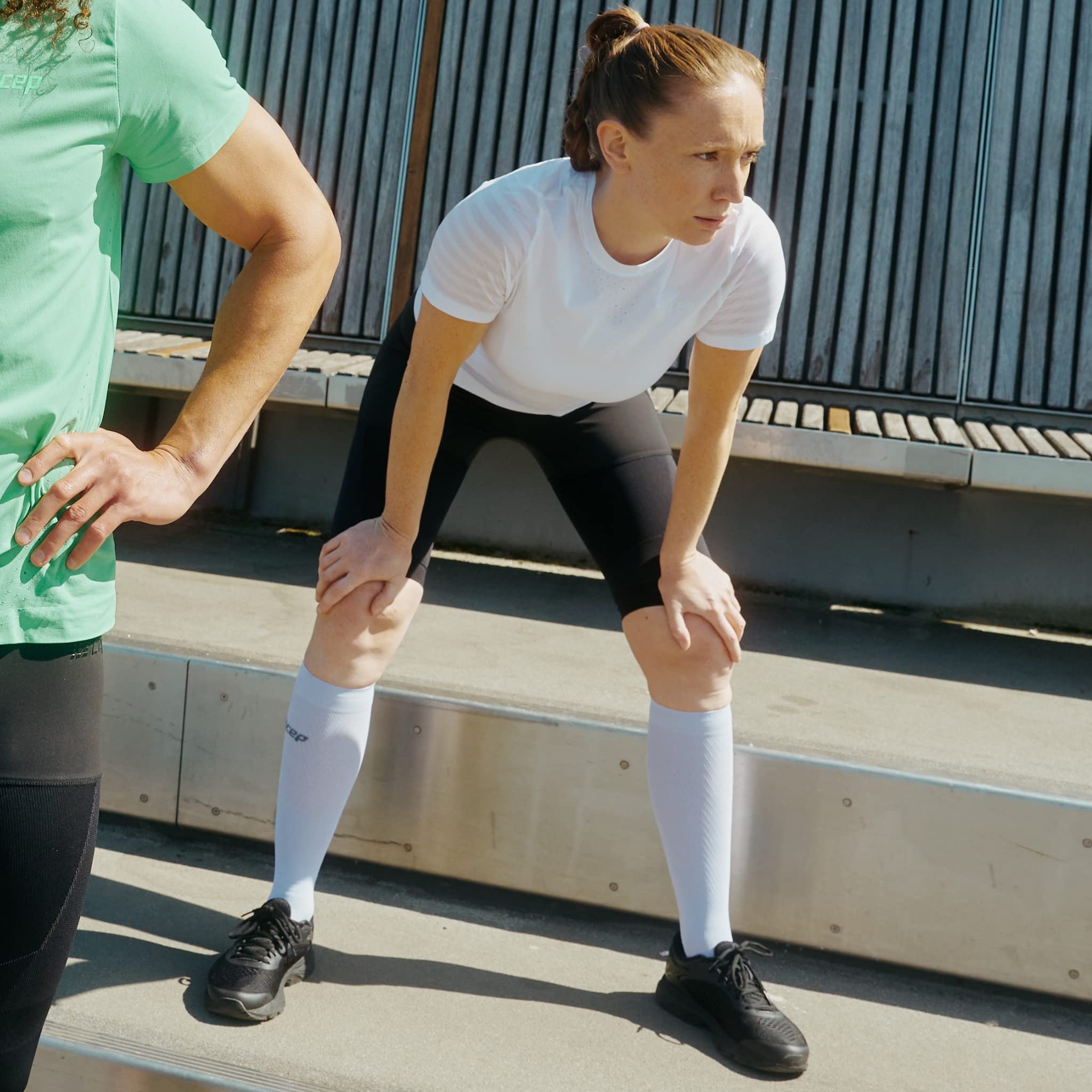 CEP Women's Compression Running Shorts - High Waist Workout Shorts for Running, Yoga & Gym - Moisture Wicking & Breathable Activewear for Women