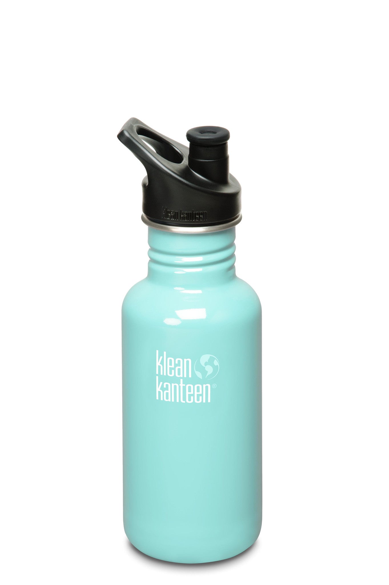 Klean Kanteen Classic 18oz (532mL) Stainless Steel Water Bottle - Eco-Friendly, BPA-Free, Leak-Proof for Hiking, Gym & Everyday Use