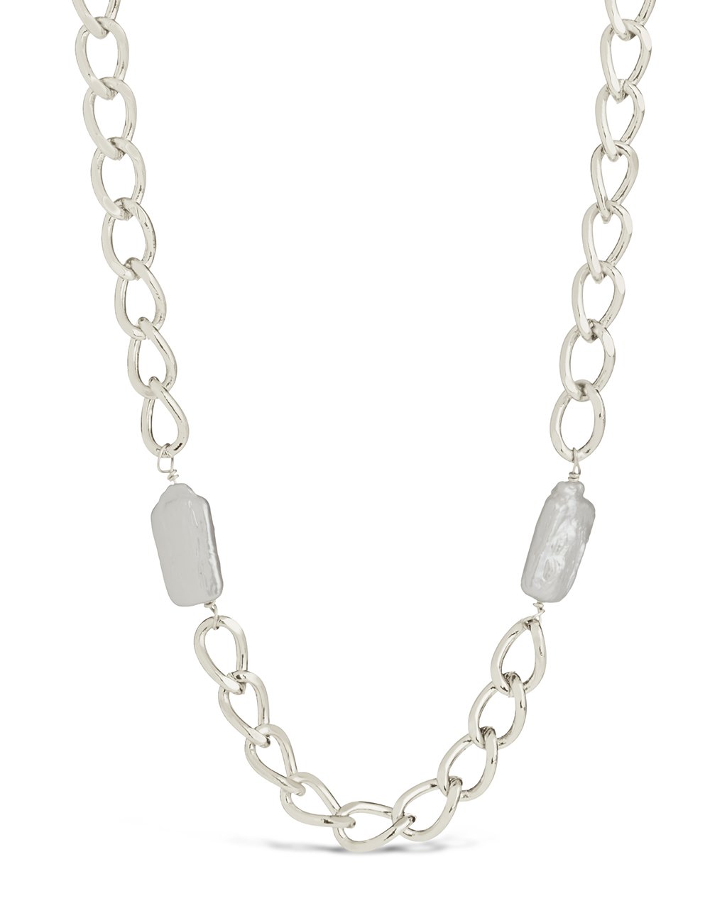 Elegant Pearl Chain Necklace for Women - Classic White Cultured Pearls Jewelry Gift for Wedding, Anniversary & Special Occasions