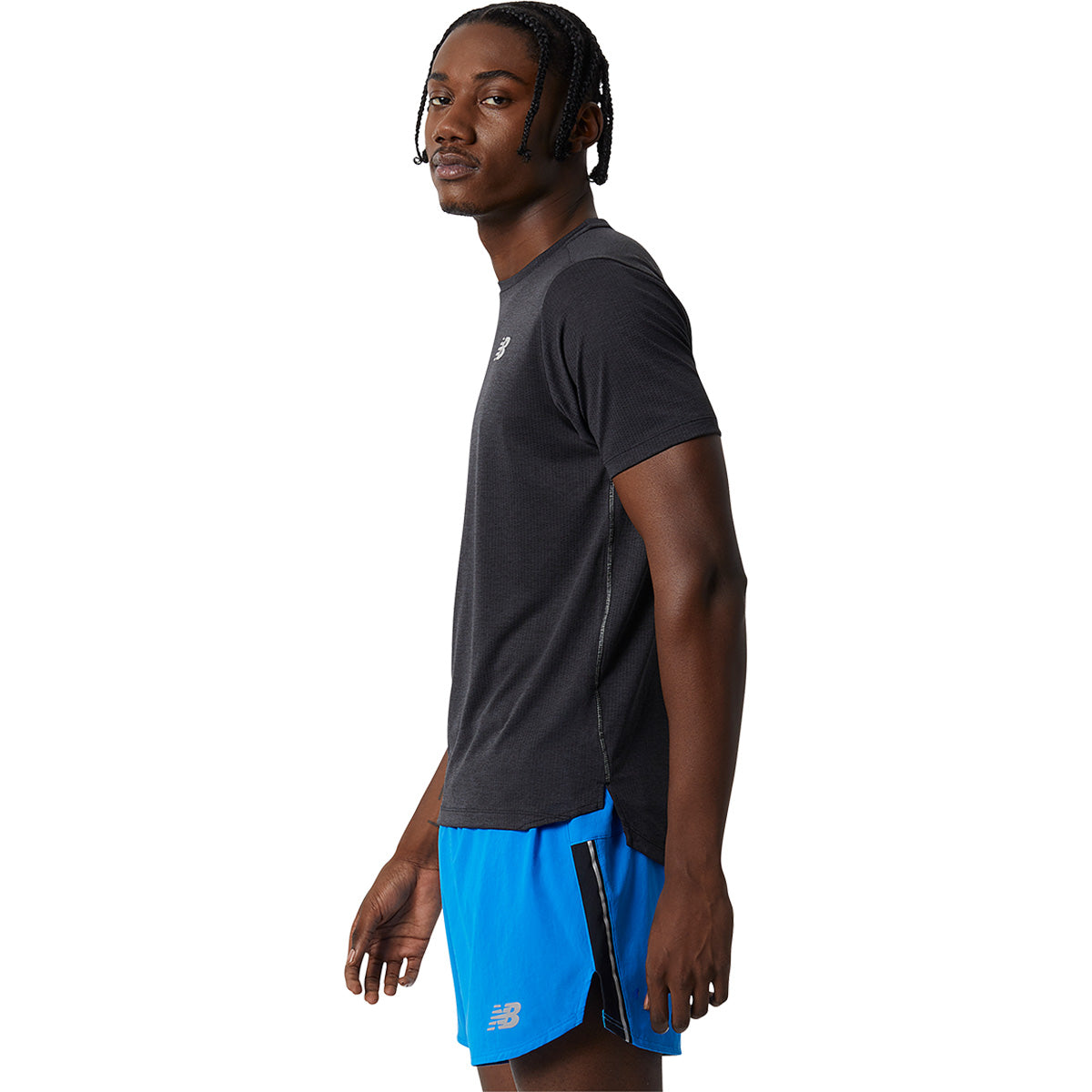 New Balance Impact Run SS Men's Running Shirt - Lightweight Performance Top for Jogging, Gym & Outdoor Workouts - Moisture Wicking Athletic Tee for Runners & Fitness Enthusiasts