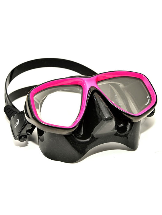 Black Silicone / Magenta Frame
