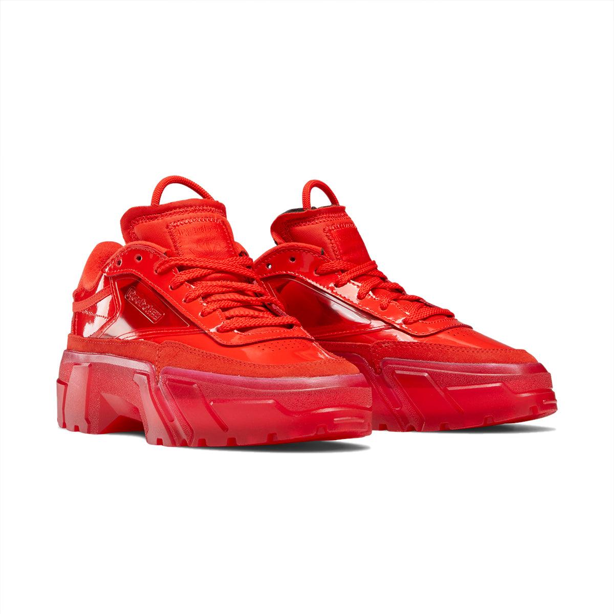 Cardi B Club C 'Instinct Red' Sneakers - Women's Fashion Shoes for Casual Wear & Street Style | Perfect for Concerts, Parties & Everyday Outfits