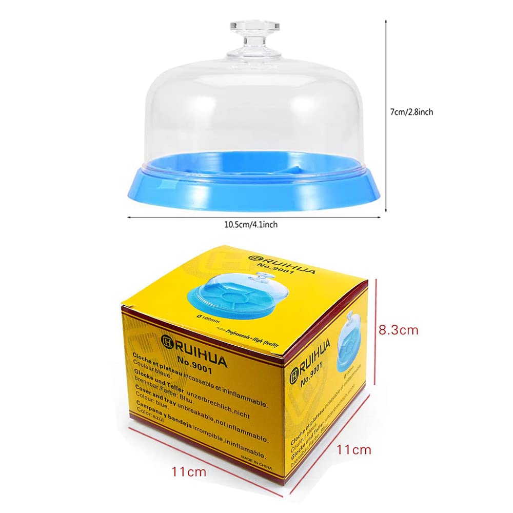 Watch Movement Dust Cover Tray - Moistureproof Anti-Dust Box for Watch Parts | Watch Repair & Storage