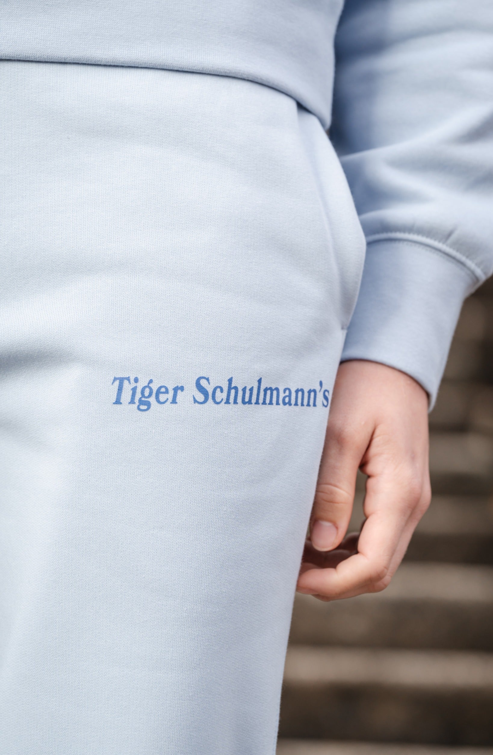 Momentum Joggers for Women - Soft & Comfortable Powder Blue Running Pants - Perfect for Gym, Yoga, and Casual Wear
