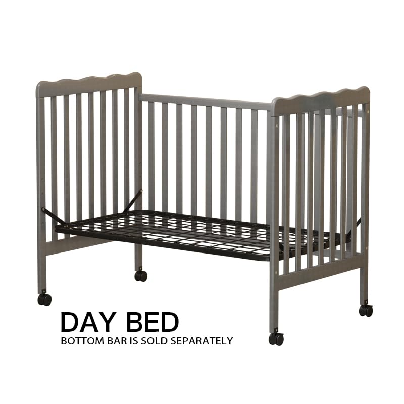 3-in-1 Convertible Baby Crib to Toddler Bed & Full Size Bed Frame - Safe & Durable Nursery Furniture for Boys & Girls (Mattress Not Included) | Perfect for Newborns, Toddlers & Growing Kids Bedroom