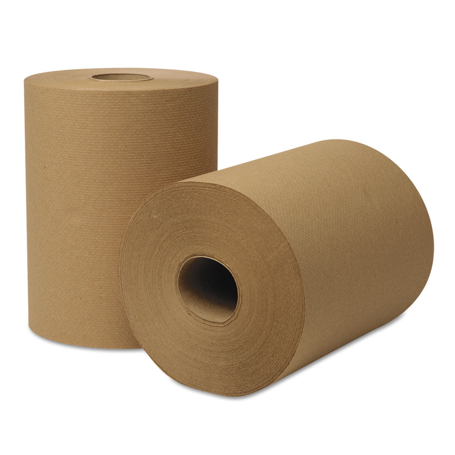 DDIKA - 46000 Hardwound Roll Towels, 425 ft x 8 in, Natural (Case of 12 Rolls) | Commercial-Grade Paper Towels for Restaurants, Kitchens & Industrial Use | Bulk Paper Towel Rolls for High-Traffic Areas