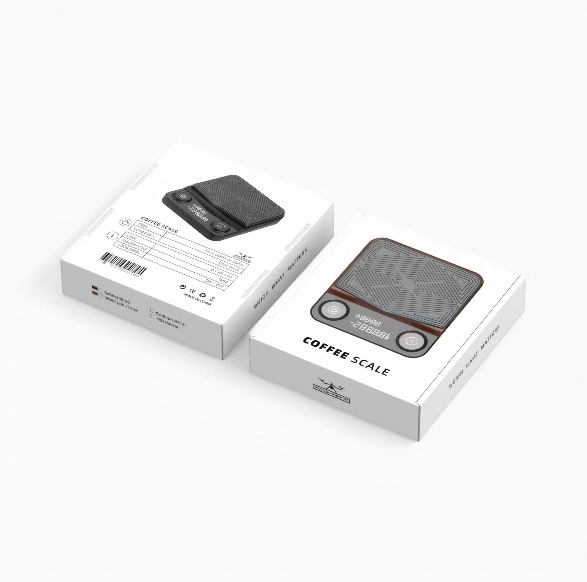BrewBalance Digital Coffee Scale with Timer - Precise Measuring for Pour Over, Espresso & French Press - Perfect for Home Baristas & Coffee Enthusiasts