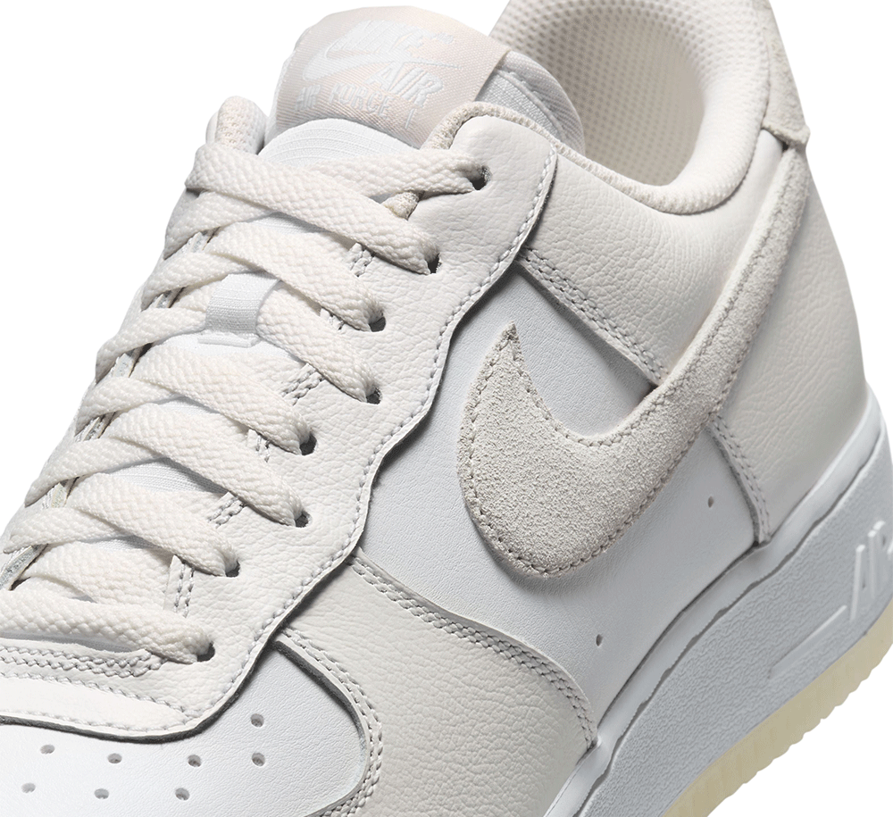 Nike Air Force 1 '07 LV8 Sneakers - Men's/Women's White Leather Basketball Shoes - Perfect for Streetwear, Casual Outfits & Sneaker Collection