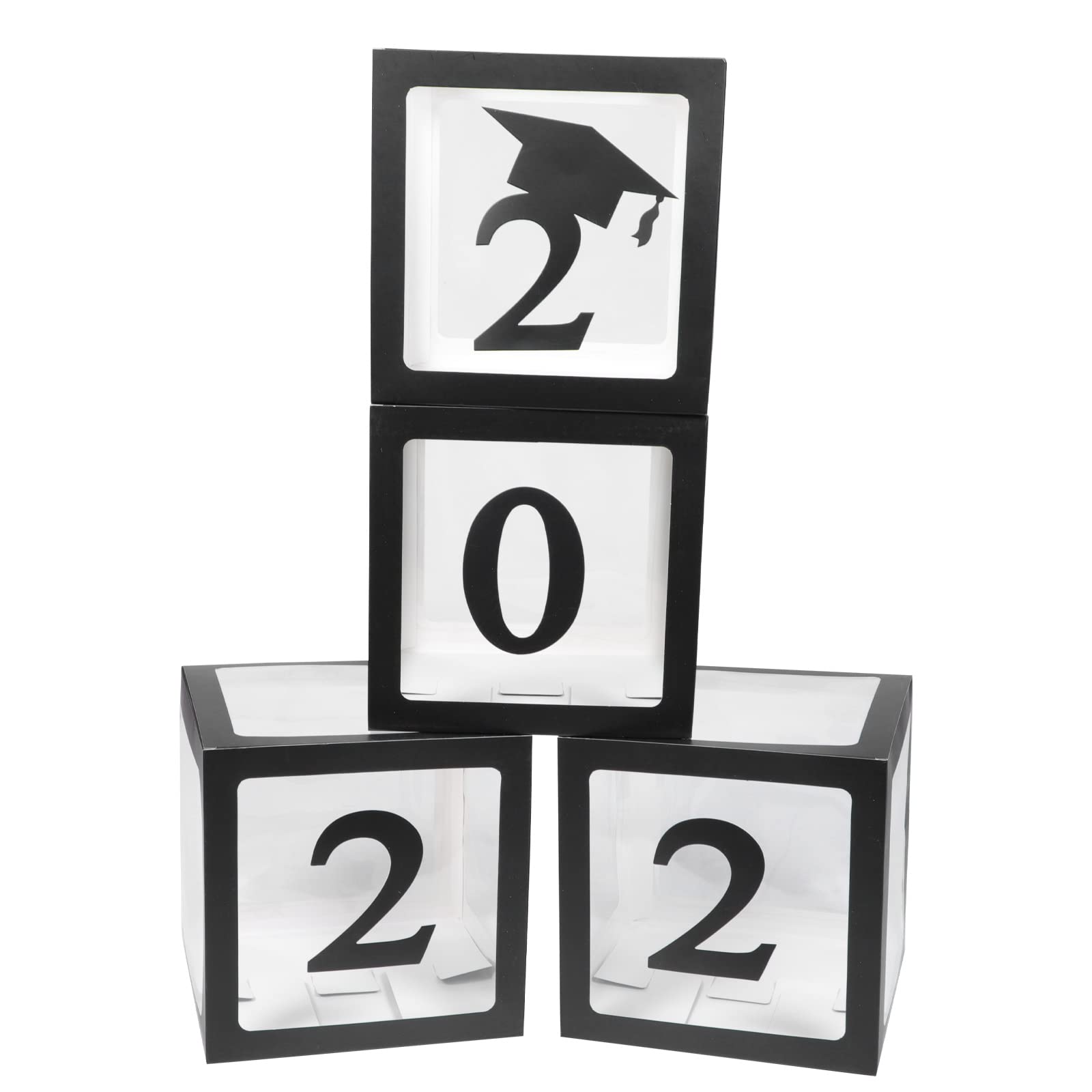 GALPADA Graduation Balloon Box Set - Creative Party Decorations for Graduation Gifts & Celebrations - Perfect for Graduation Parties, School Events & Photo Backdrops