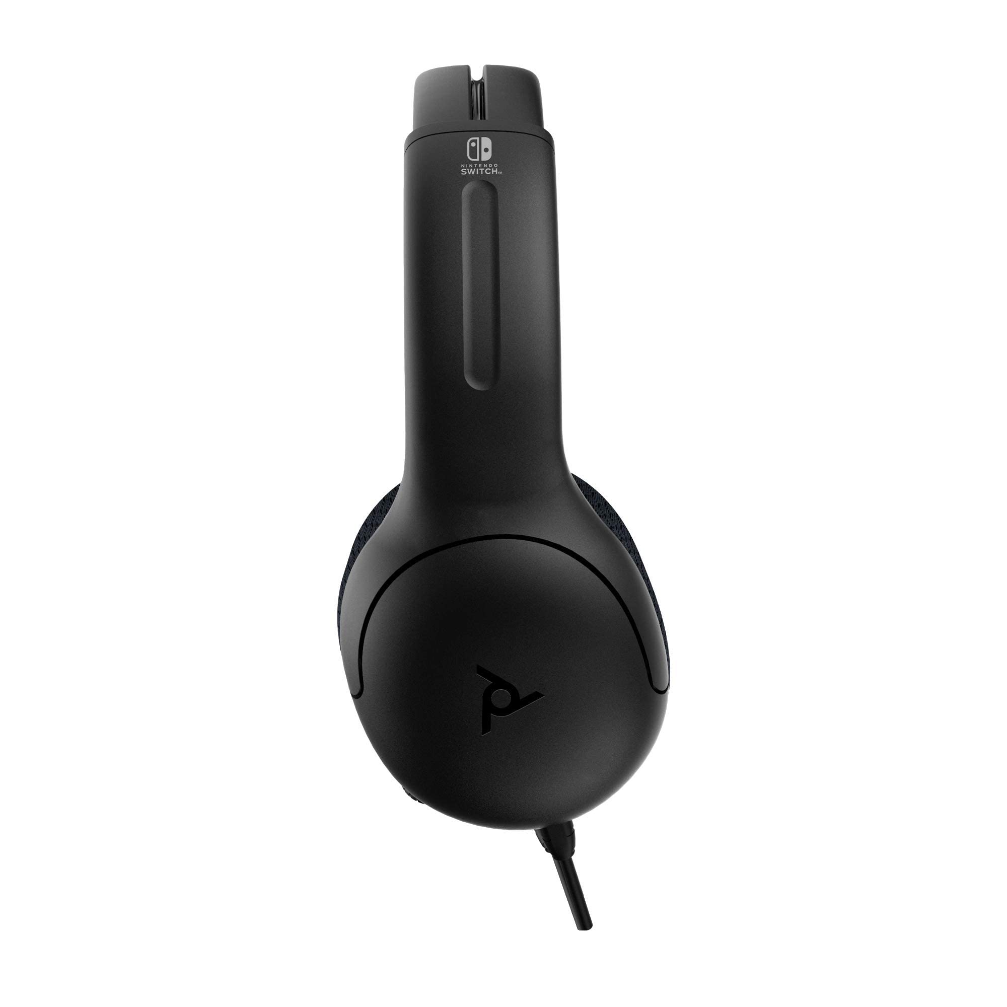 PDP LVL40 Wired Stereo Gaming Headset with Noise Cancelling Mic for Nintendo Switch, PS4, Xbox & PC - Black (Renewed) - Perfect for Competitive Gaming & Online Chat