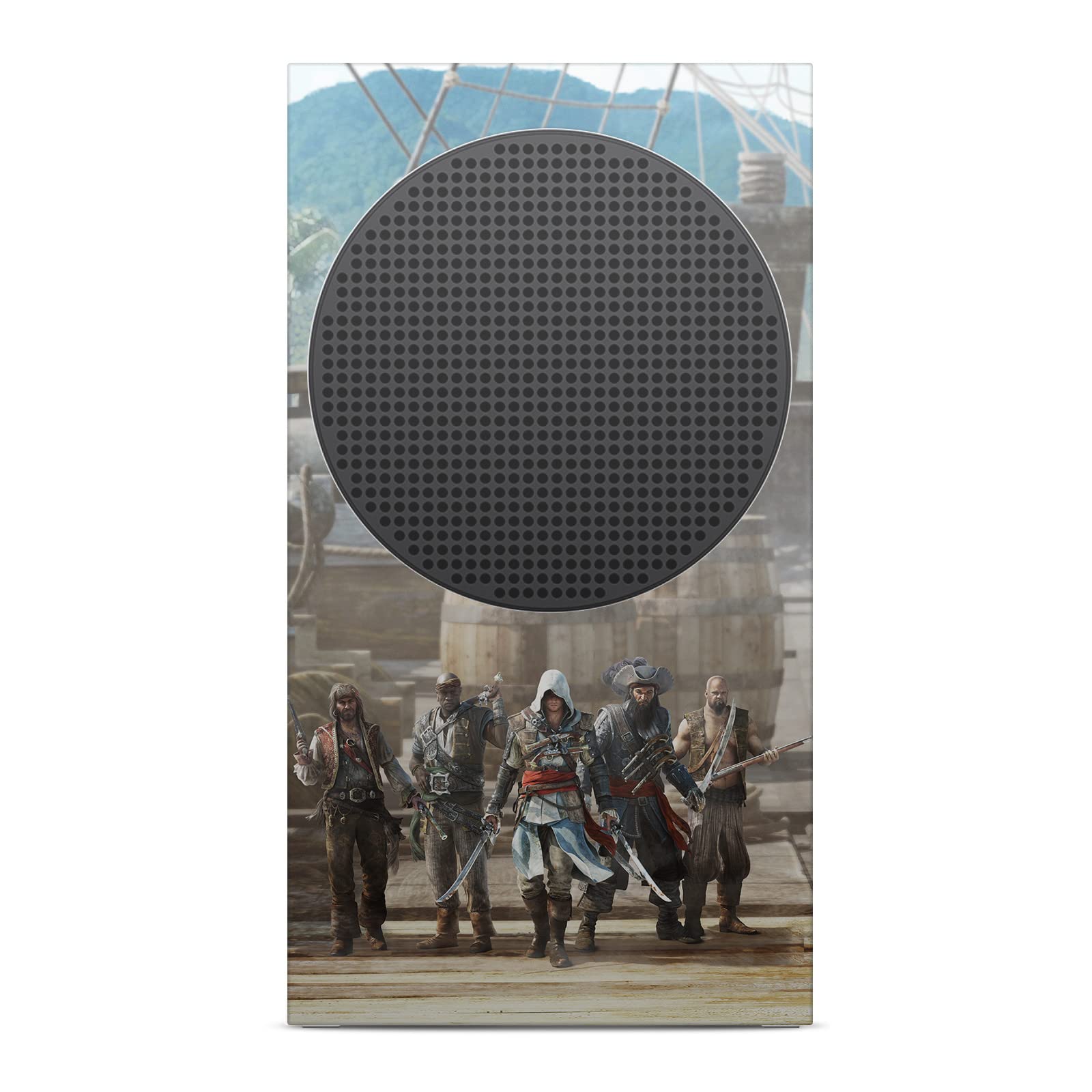 Officially Licensed Assassin's Creed Black Flag Gaming Skin Decal - Matte Vinyl Sticker Cover for Xbox Series S Console & Controller Bundle | Perfect for Gamers & Collectors
