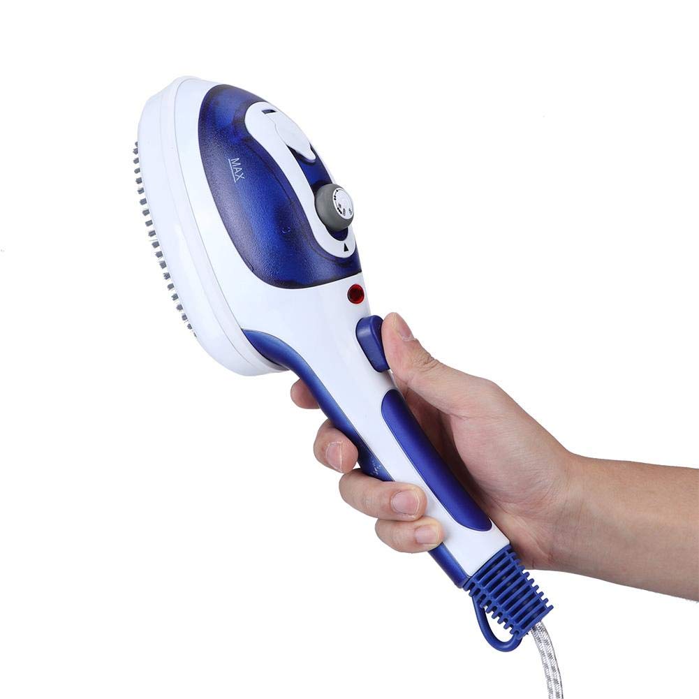 Portable Garment Steamer 100ml - Handheld Clothes Steamer for Travel, Home & Office - Removes Wrinkles from Wool, Cotton & Delicate Fabrics - Compact & Lightweight (110V US Standard) - Perfect for Business Trips, Weddings & Daily Outfits