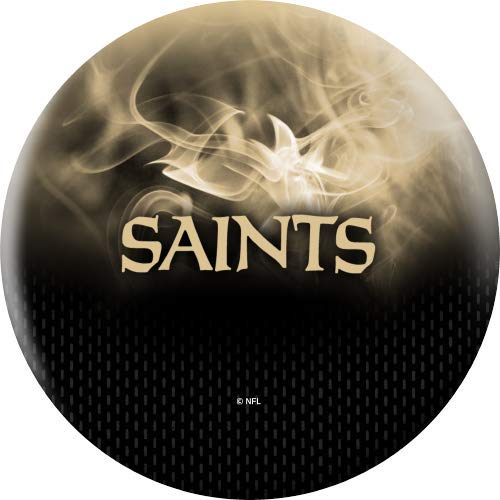 Strikeforce NFL New Orleans Saints Bowling Ball - Undrilled Professional Bowling Ball for Men & Women - Perfect for League Play, Practice, and Gift Giving