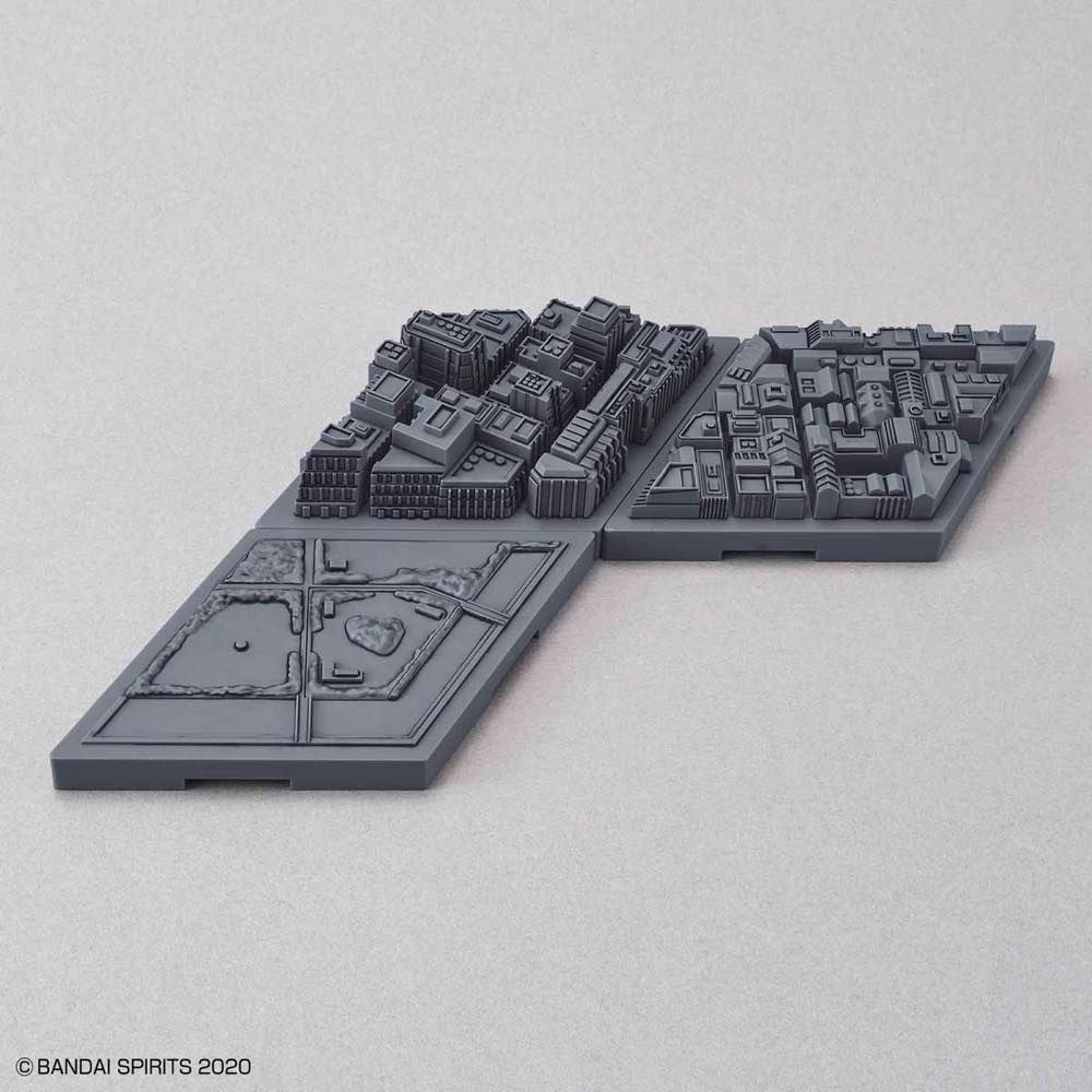 Bandai Customize Scene Base #04 Landscape Version Model Kit for Diorama & Figure Display - Perfect for Anime, Gundam, and Action Figure Collectors