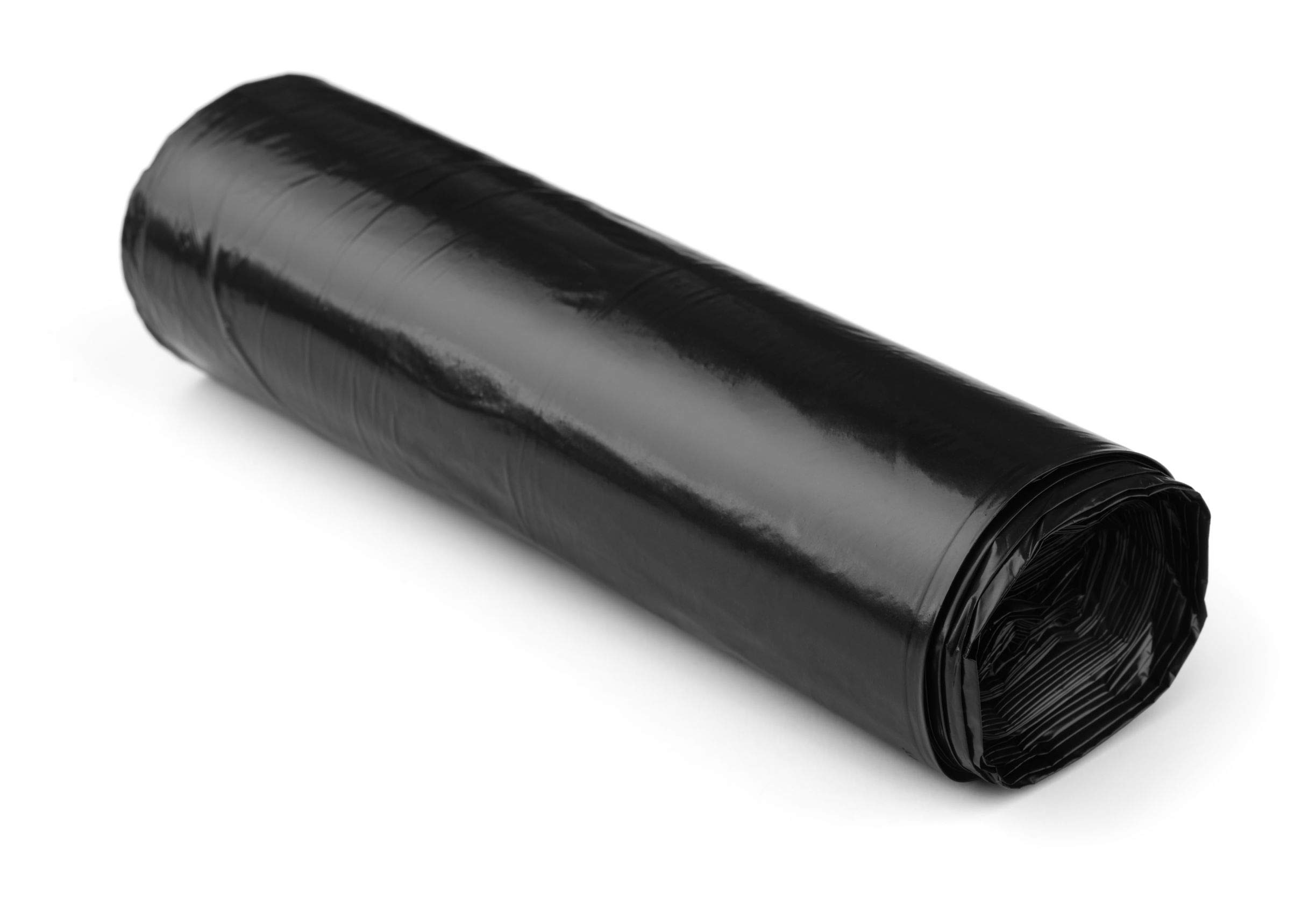 4 MIL Black Plastic Sheeting Roll (20x100 ft) - Heavy Duty Construction Film for Painting, Weed Barrier, Moisture Protection | Ideal for Concrete Curing, Lumber Tarp, Ground Cover & DIY Projects