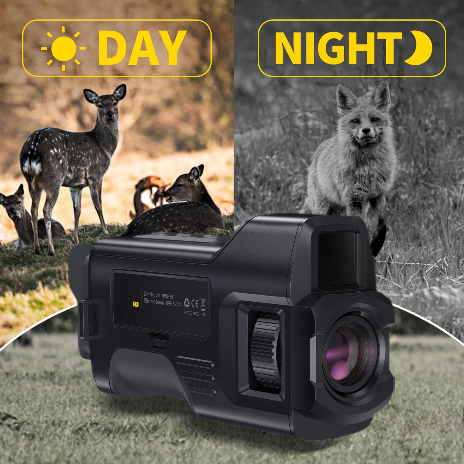 4K HD Camcorder with Screen Recording - Portable Video Camera for Vlogging, Live Streaming & Video Inspection | Perfect for YouTube, TikTok, Home Security & Industrial Use