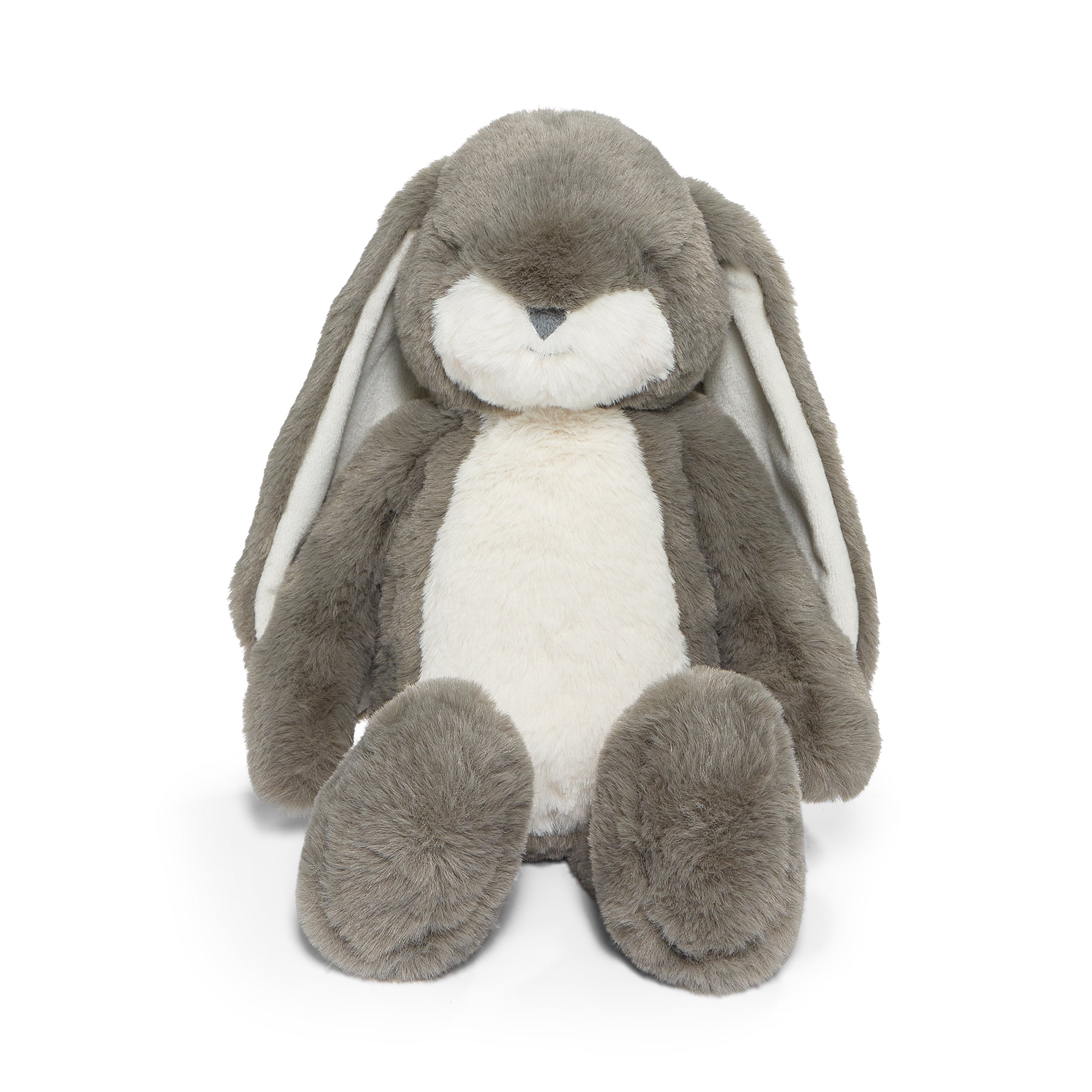 Little 12 Floppy Nibble Bunny Coal - Adorable Stuffed Animal Plush Toy for Kids & Collectors | Perfect for Gifts, Nursery Decor, and Cuddling