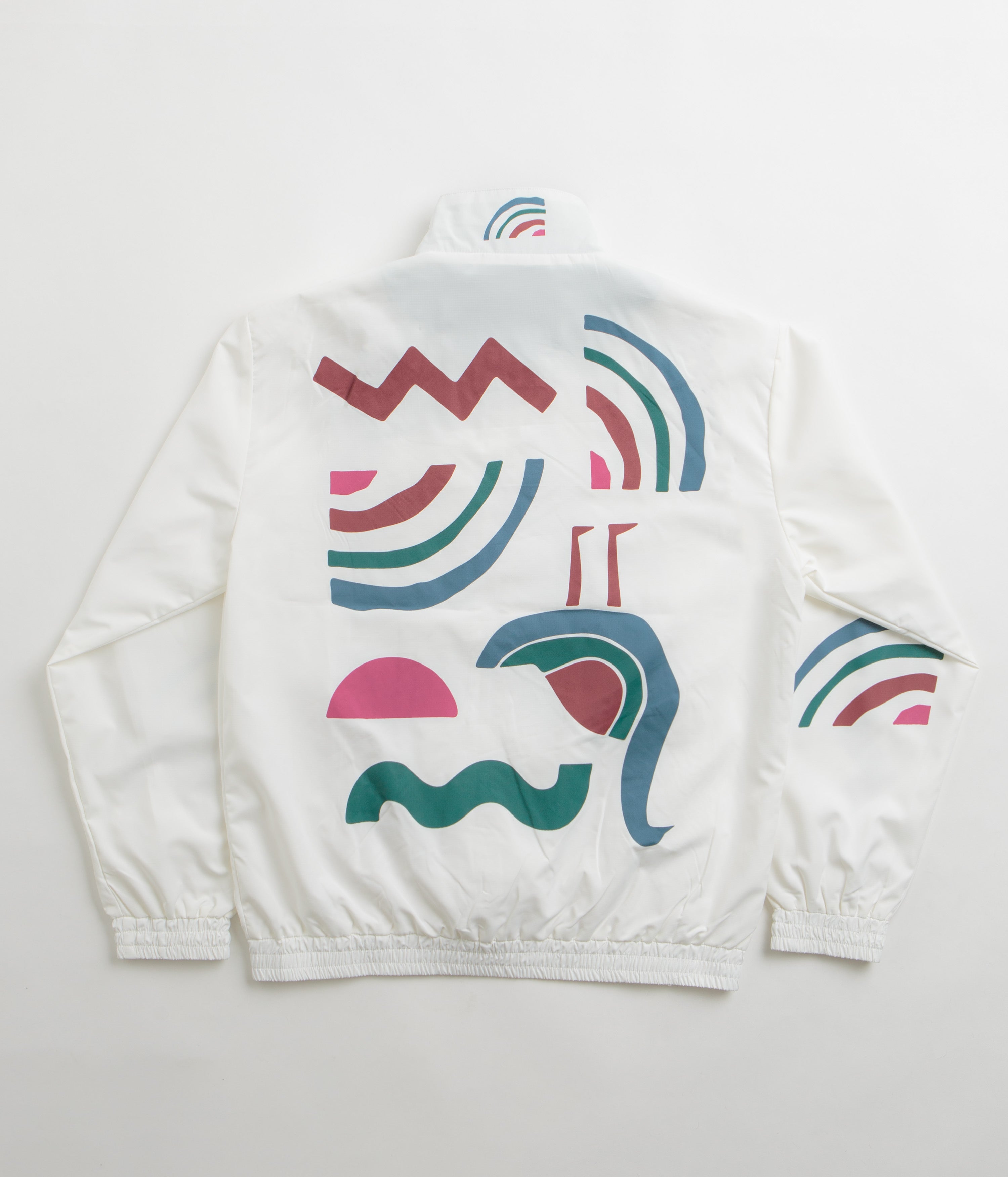 Parra Tennis Maybe Track Jacket - White | Stylish Men's & Women's Sportswear for Running, Gym & Casual Wear