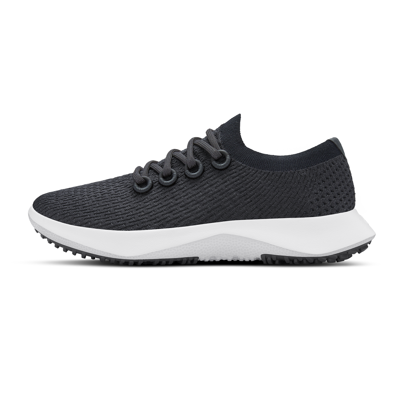 Men's Tree Dasher 2 Running Shoes - Natural Black with Blizzard Sole | Lightweight Eco-Friendly Sneakers for Jogging, Gym & Casual Wear