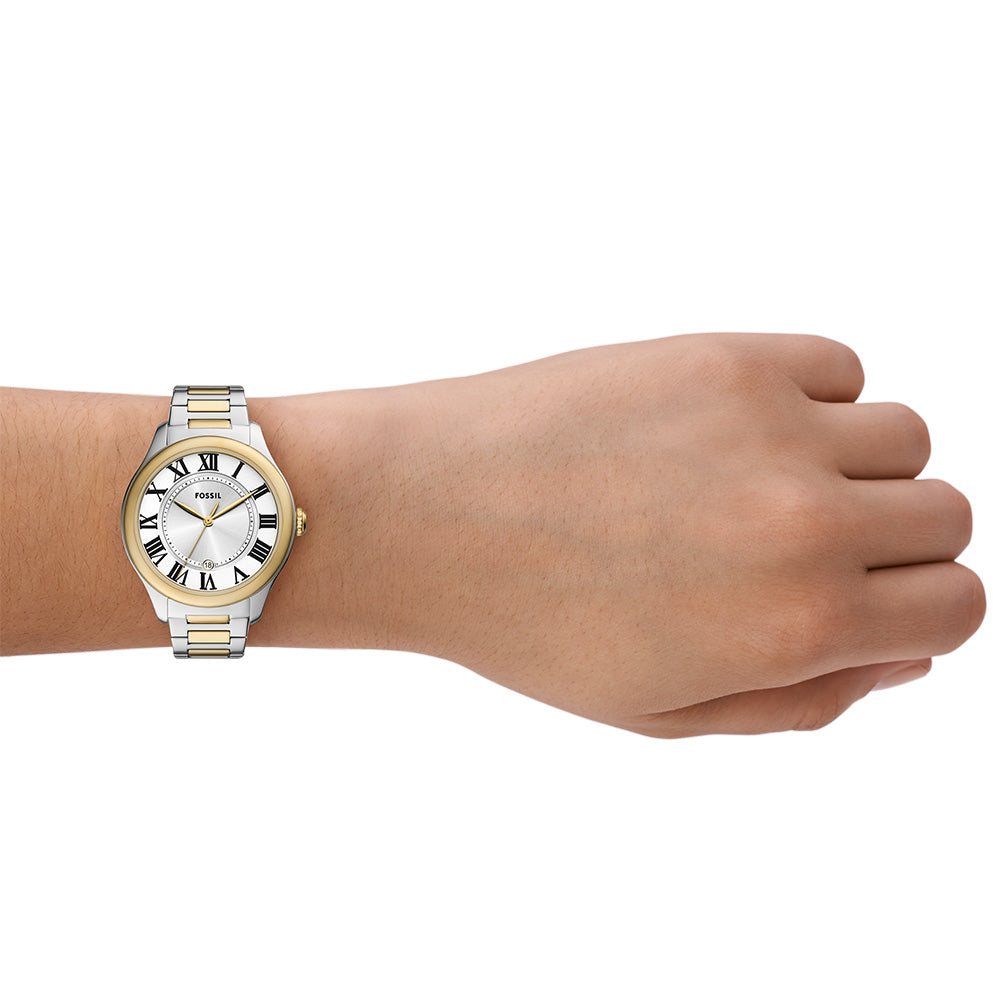 Fossil Gilmore ES5396 Smartwatch - Stylish & Functional Smart Watch for Women with Fitness Tracking, Heart Rate Monitor & Notifications - Perfect for Workouts, Office & Everyday Use