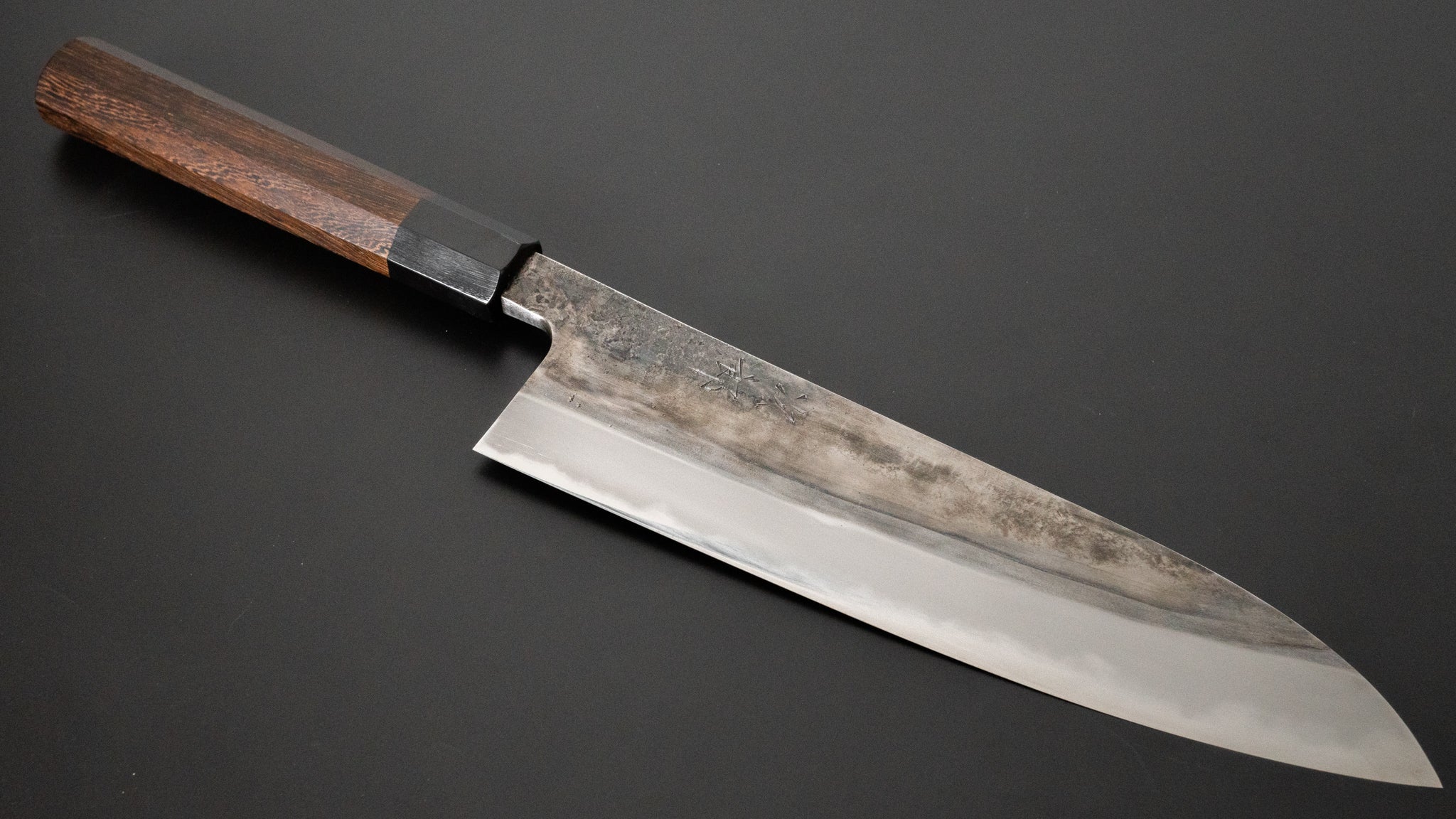 Premium Jiro Tsuchime Wa Gyuto 225mm Japanese Chef Knife with Taihei Tagayasan Handle - Perfect for Sushi, Sashimi & Precision Cutting in Professional Kitchens