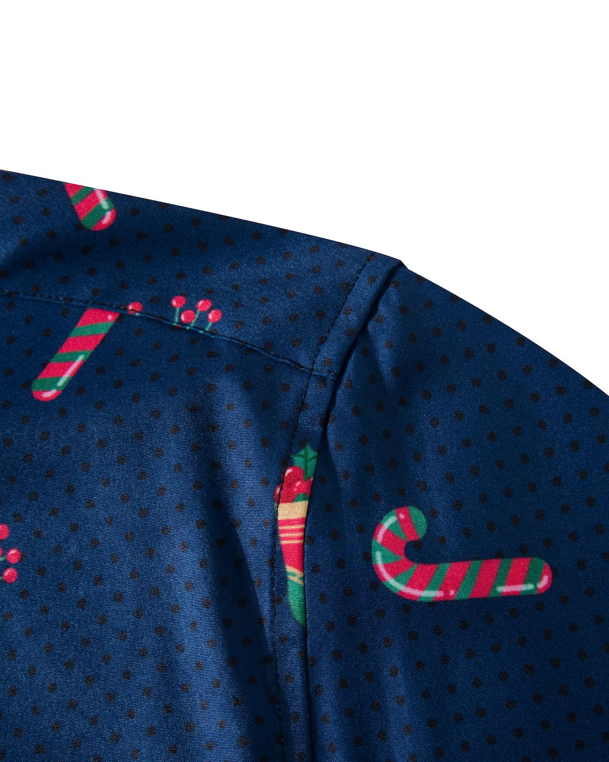 Funny Ugly Christmas Shirt for Men - Santa Claus Holiday Hawaiian Short Sleeve Button Down Dress Shirt | Perfect for Office Parties, Family Gatherings & Festive Celebrations