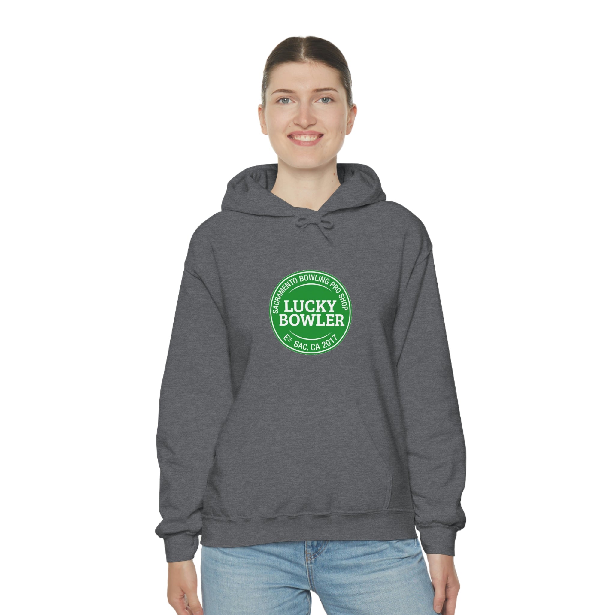 Lucky Hoodie #3 with QR Code - Stylish Unisex Pullover for Men & Women - Perfect for Casual Wear, Street Fashion, and Social Media QR Code Sharing