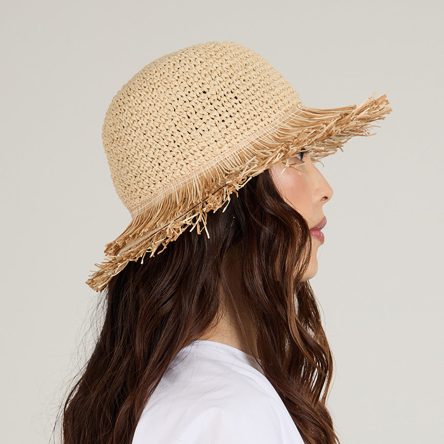 Joni Crochet Bucket Hat for Women - Handmade Boho Summer Beach Hat - Perfect for Outdoor, Music Festivals & Vacation Accessories