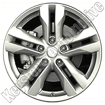 17 Inch Nissan Rogue OEM Wheel ALY062574 (2012-2015) - Silver Alloy Rim D03003UB1A for Replacement & Custom Upgrades