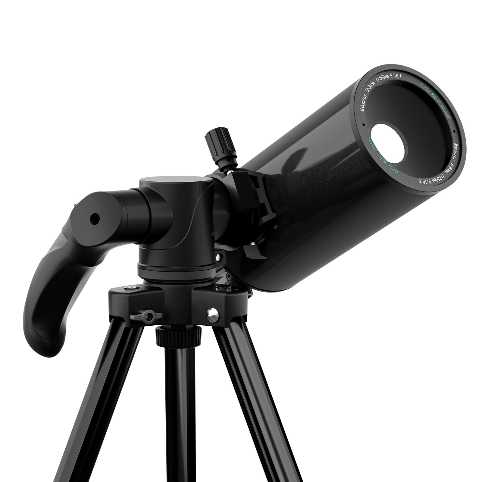 Premium 80mm Maksutov-Cassegrain Telescope for Adults - 850mm Catadioptric Astronomy Telescope with Pro Tripod & Phone Adapter | Portable Travel Telescope for Stargazing, Bird Watching & Astrophotography