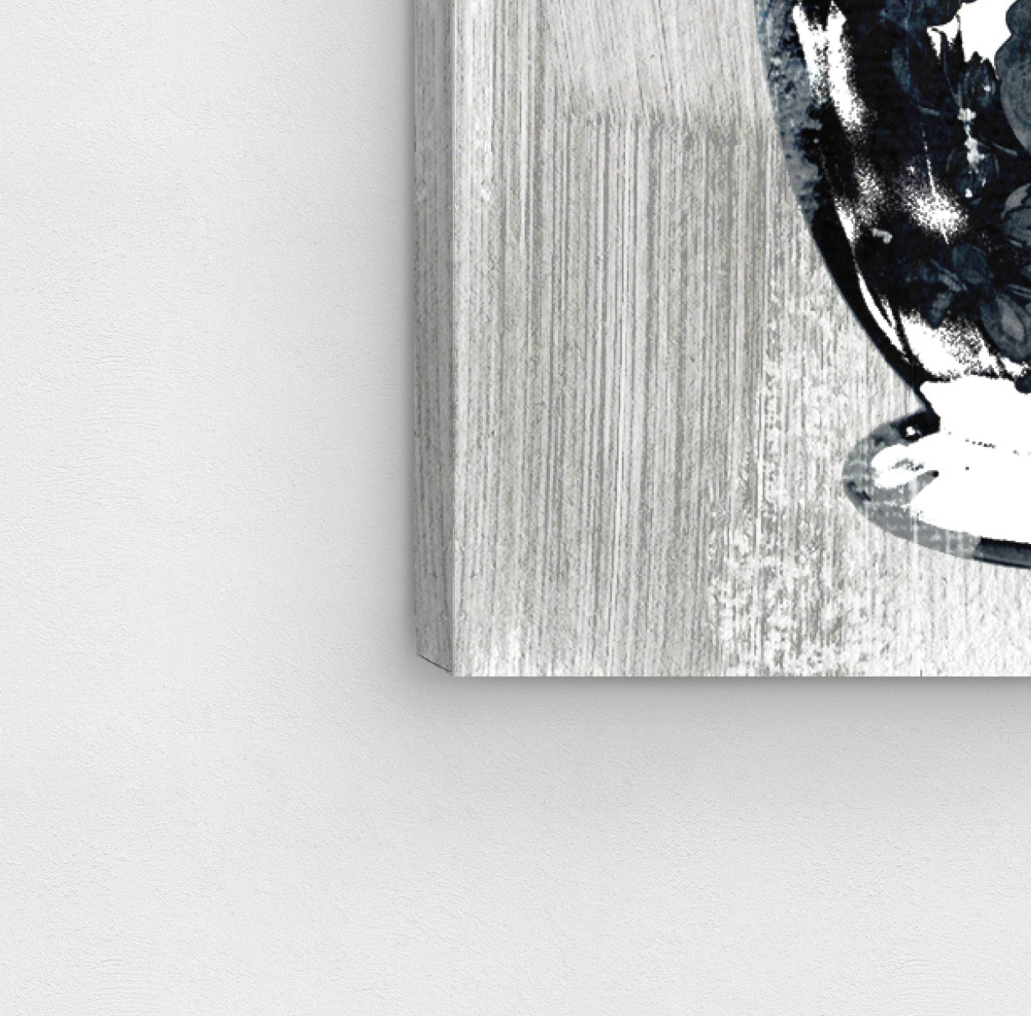 Oliver Gal Artist Co. Coffee Cups Screenprint Wall Art Canvas Print - 20