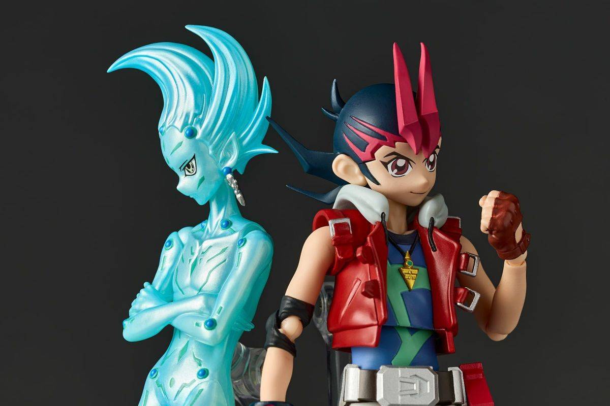 Amazing Yamaguchi Revoltech Action Figure Yuma Tsukumo NR058 - Highly Articulated Collectible for Anime Fans & Display Showcase
