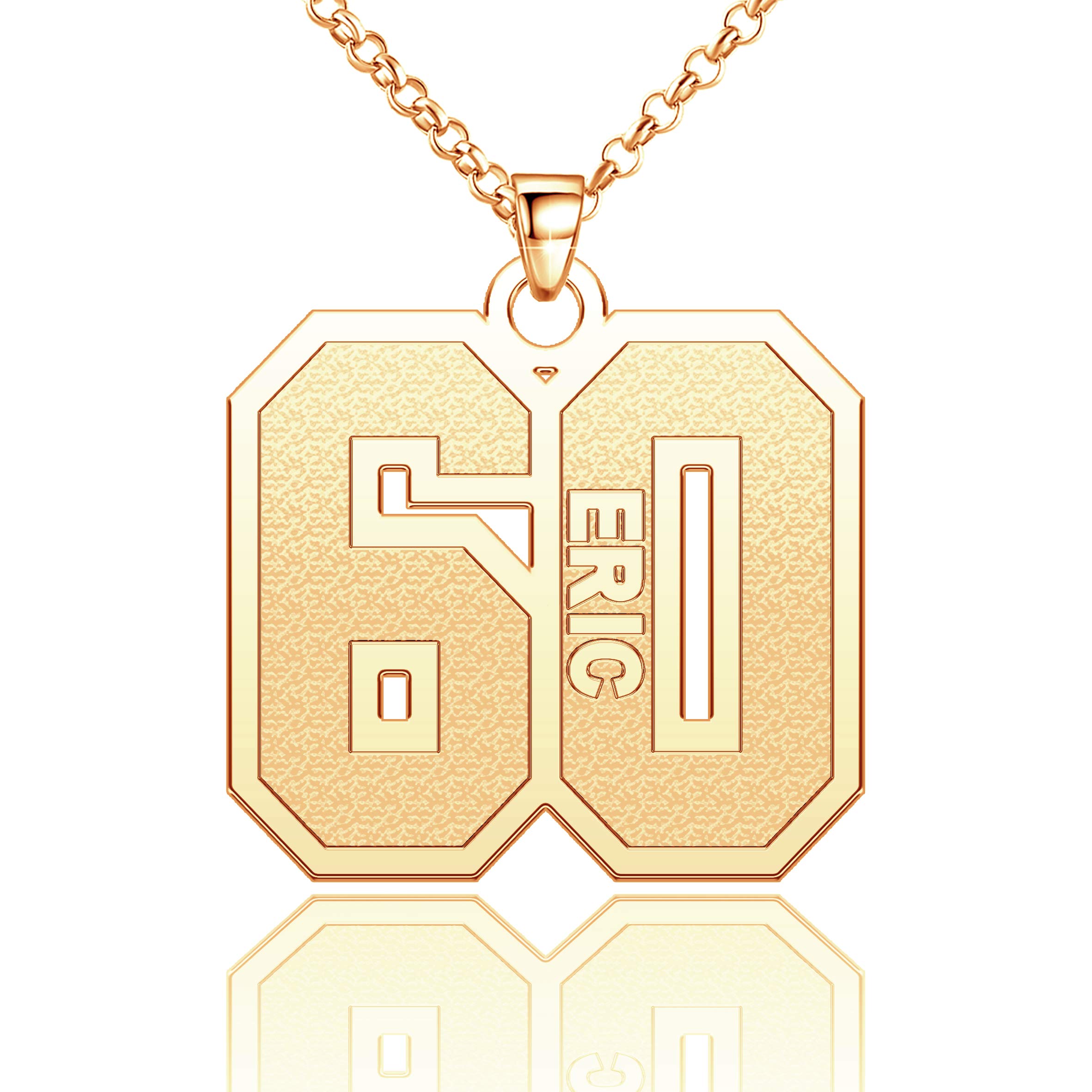 Personalized Custom Name Necklace - Engraved Initial Nameplate Jewelry for Women, Unique Gift for Her - Perfect for Birthdays, Anniversaries & Special Occasions