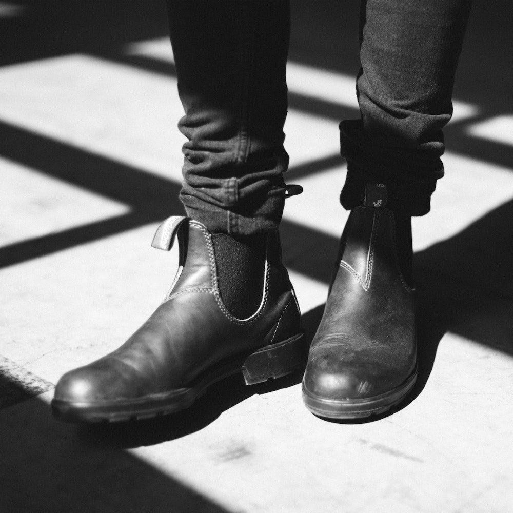 Blundstone Original 510 Chelsea Boots for Men & Women - Waterproof Voltan Black Leather Ankle Boots for Work, Outdoor & Casual Wear