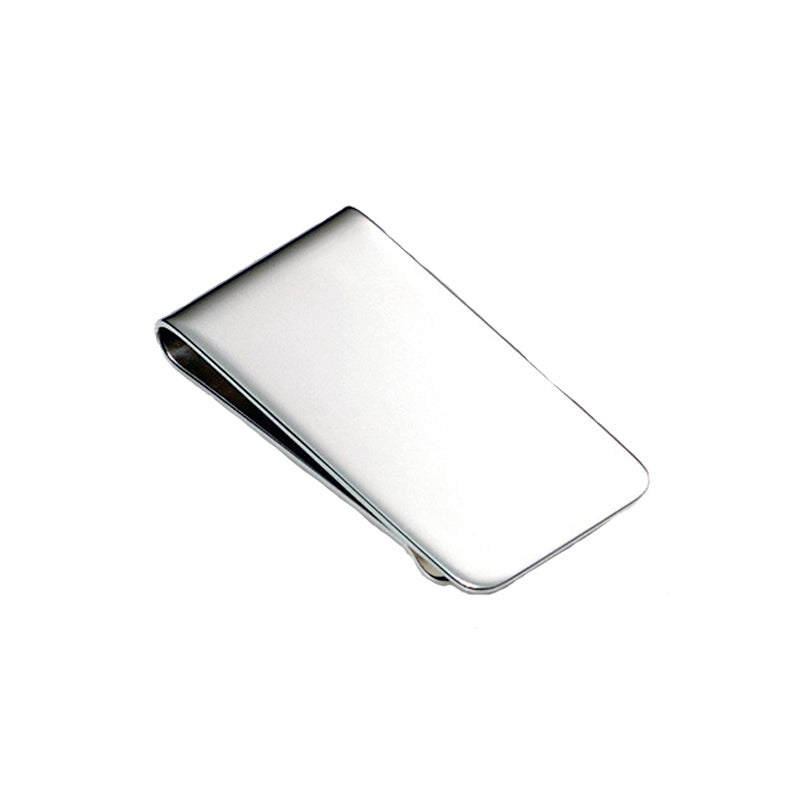 Sterling Silver Money Clip for Men - Slim & Secure Cash Holder - Perfect for Wallets, Gifts, and Everyday Use