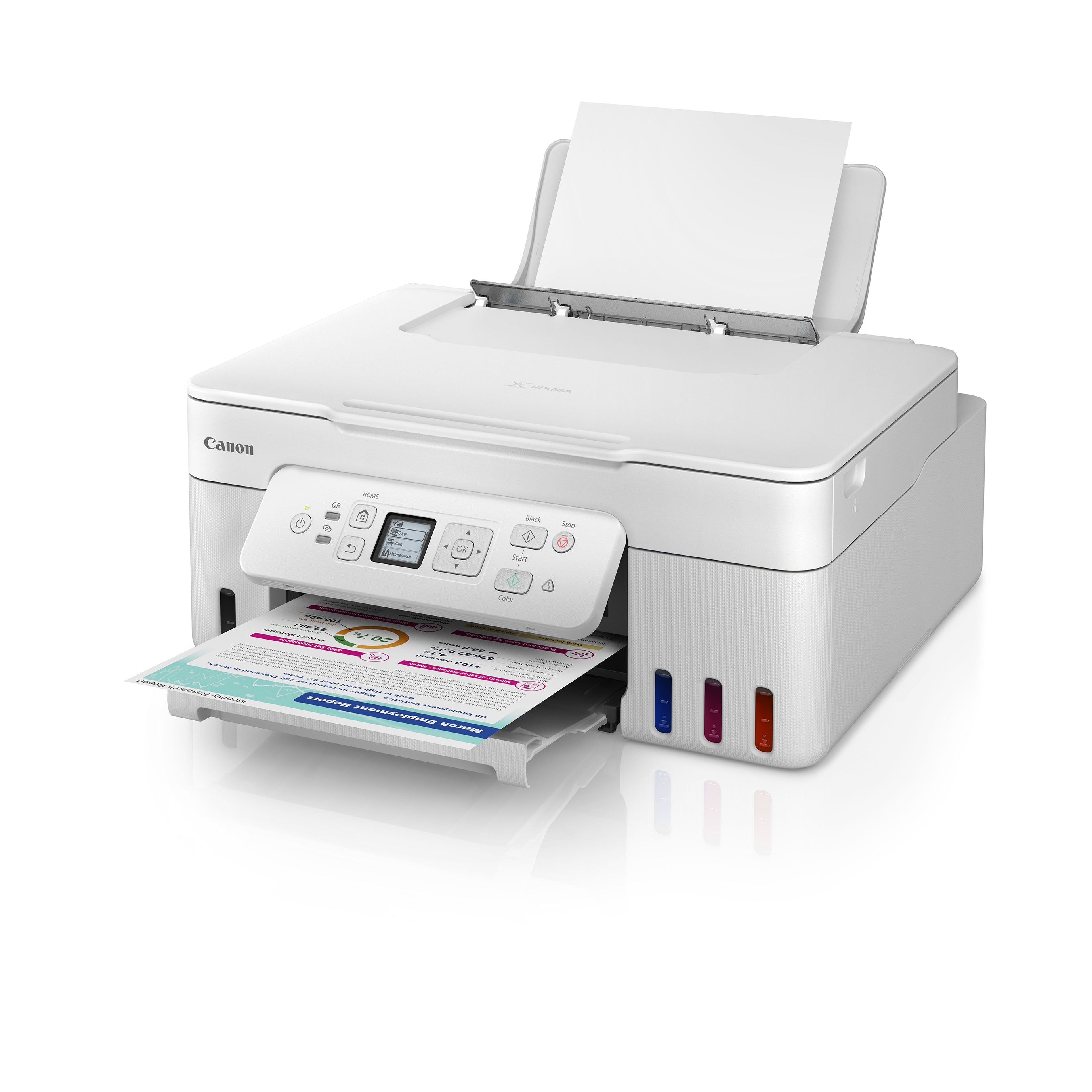 Canon PIXMA G3780 Wireless All-in-One Ink Tank Printer with Auto Duplex Printing - Ideal for Home, Office, and Small Business Use