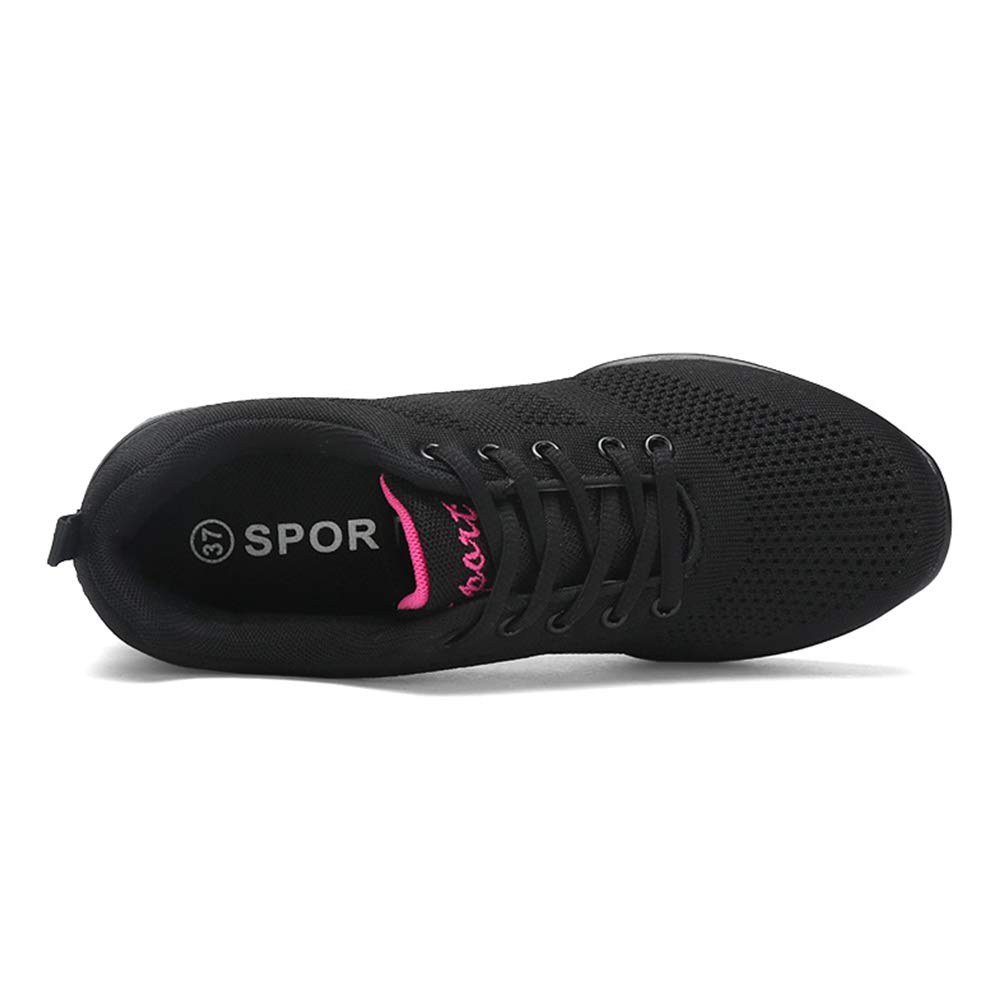HROYL Women's Split Sole Dance Sneakers - Non-Slip Wear-Resistant Jazz Shoes for Fitness, Sports & Dance (Model 883-876) | Perfect for Jazz Classes, Dance Practice & Gym Workouts