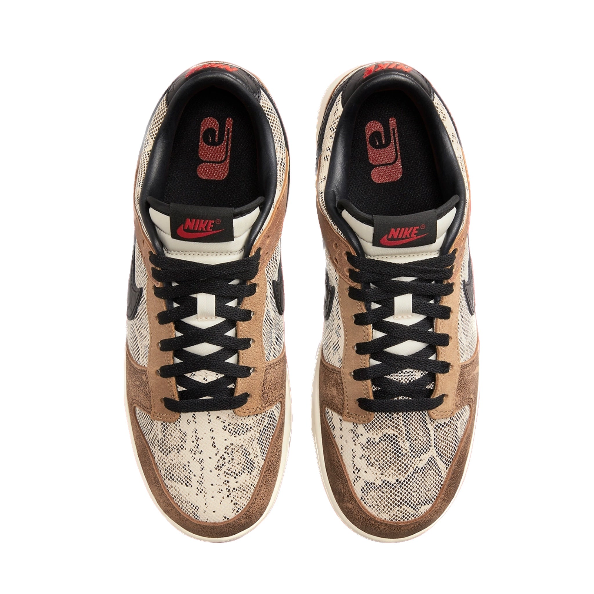 Nike Dunk Low Premium CO.JP Brown Snakeskin Sneakers - Men's/Women's Casual Shoes for Streetwear & Skateboarding Fashion | Perfect for Urban Style & Everyday Wear