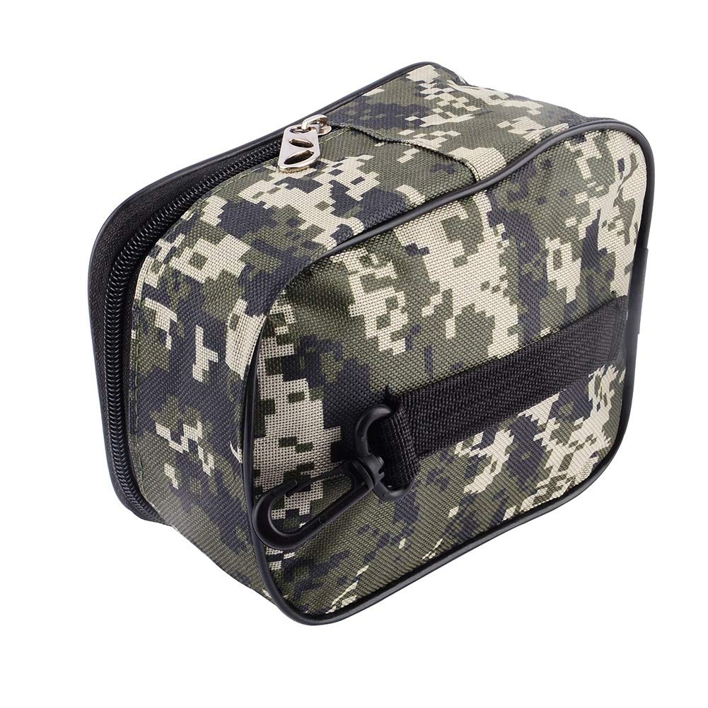 EVTSCAN Portable Fishing Tackle Bag - Compact Waist Pouch for Fishing Reels & Accessories - Ideal for Outdoor Fishing, Hiking & Camping Trips
