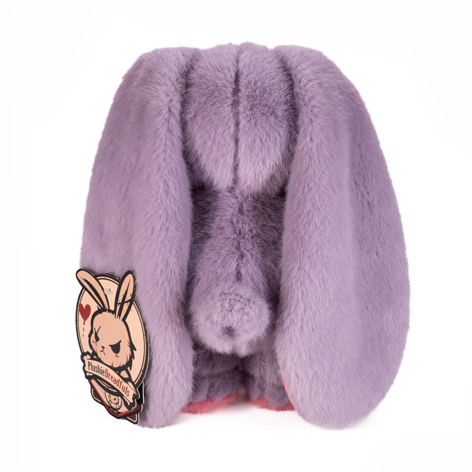 Plushie Dreadfuls Lavender Love Rabbit Limited Edition Stuffed Animal - Soft Plush Toy for Stress Relief, Gift for Kids & Adults, Perfect for Bedroom Decor and Anxiety Comfort